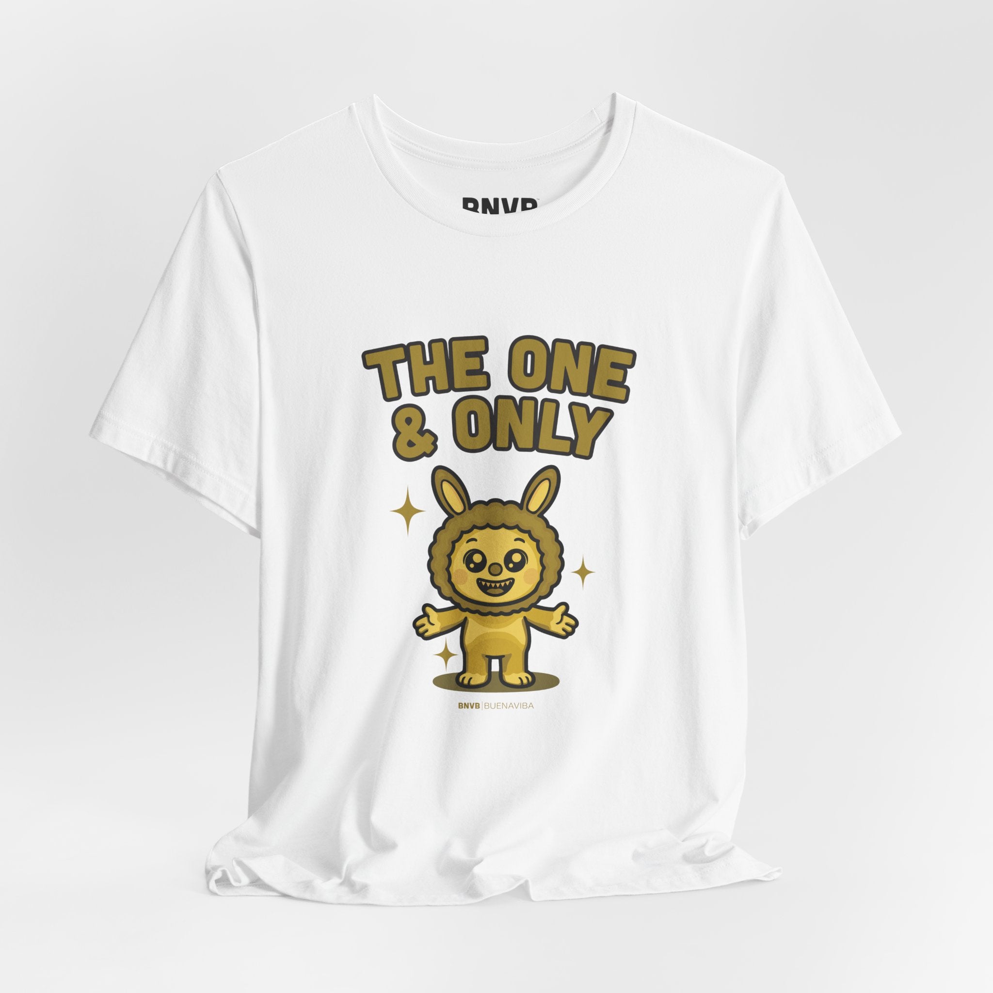 24K Gold Labubu Meme T-Shirt