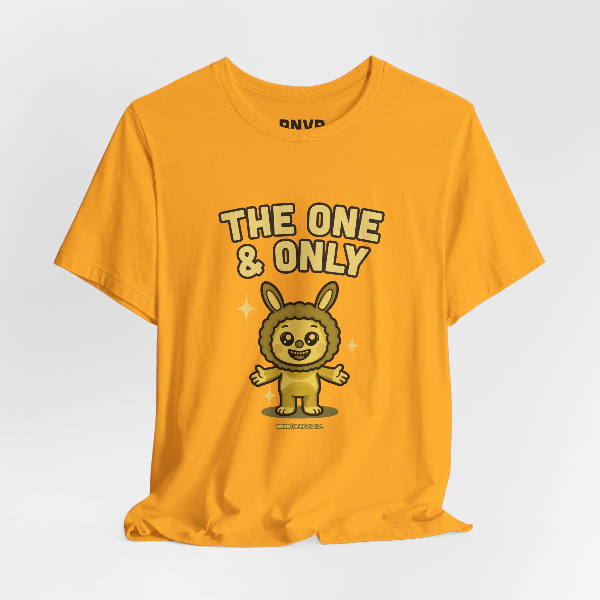 24K Gold Labubu Meme T-Shirt
