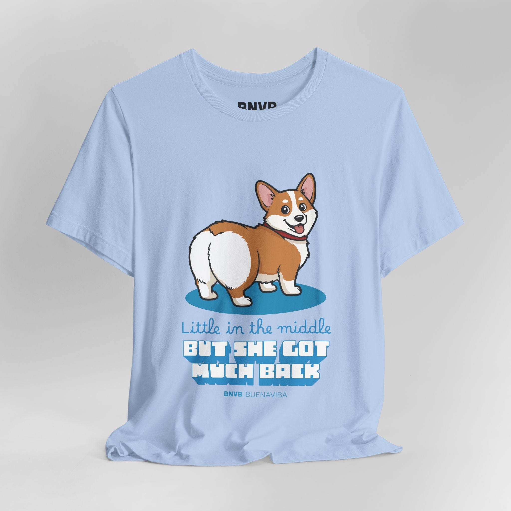 Little in the Middle, Much Back Corgi Tee