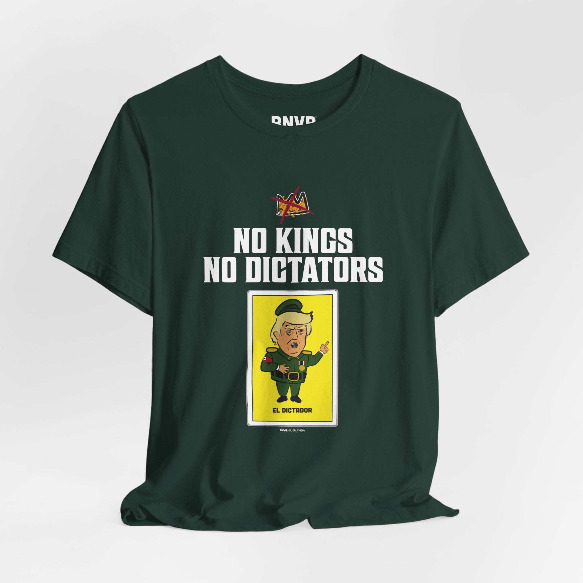 No Kings No Dictators Lotería Tee