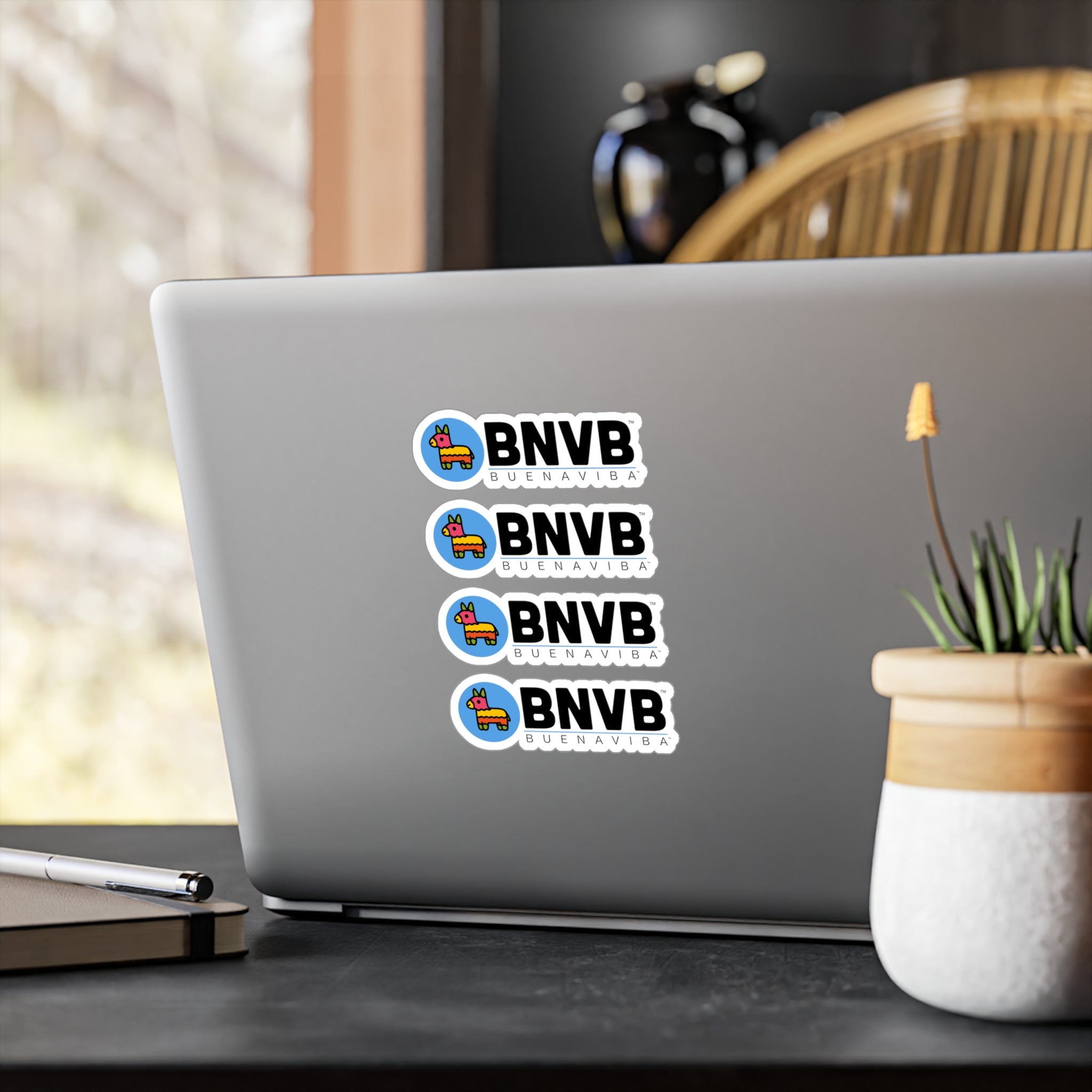 BNVB Logo Vinyl indoor/Outdoor Decals for Water Bottles, Laptops, & Bumpers