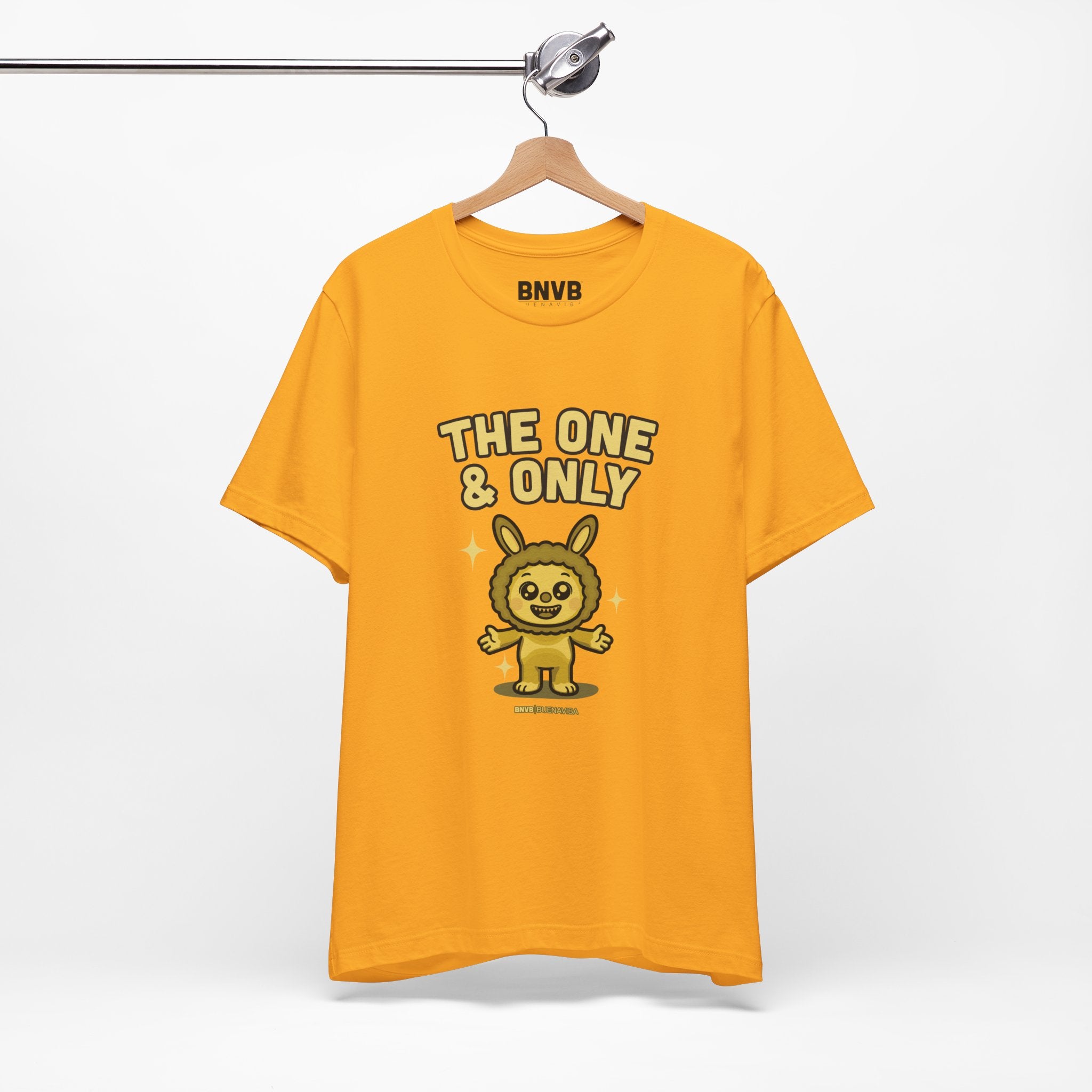 24K Gold Labubu Meme T-Shirt