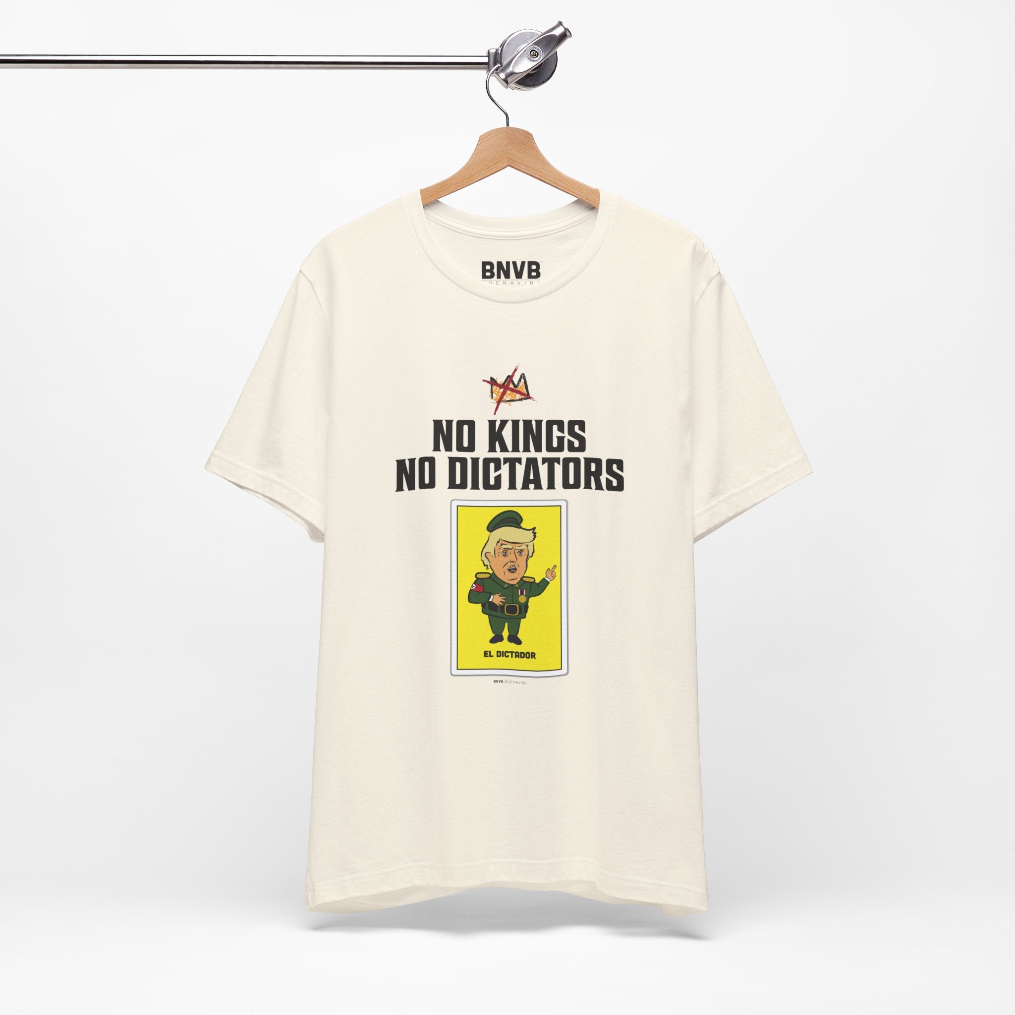No Kings No Dictators Lotería Tee