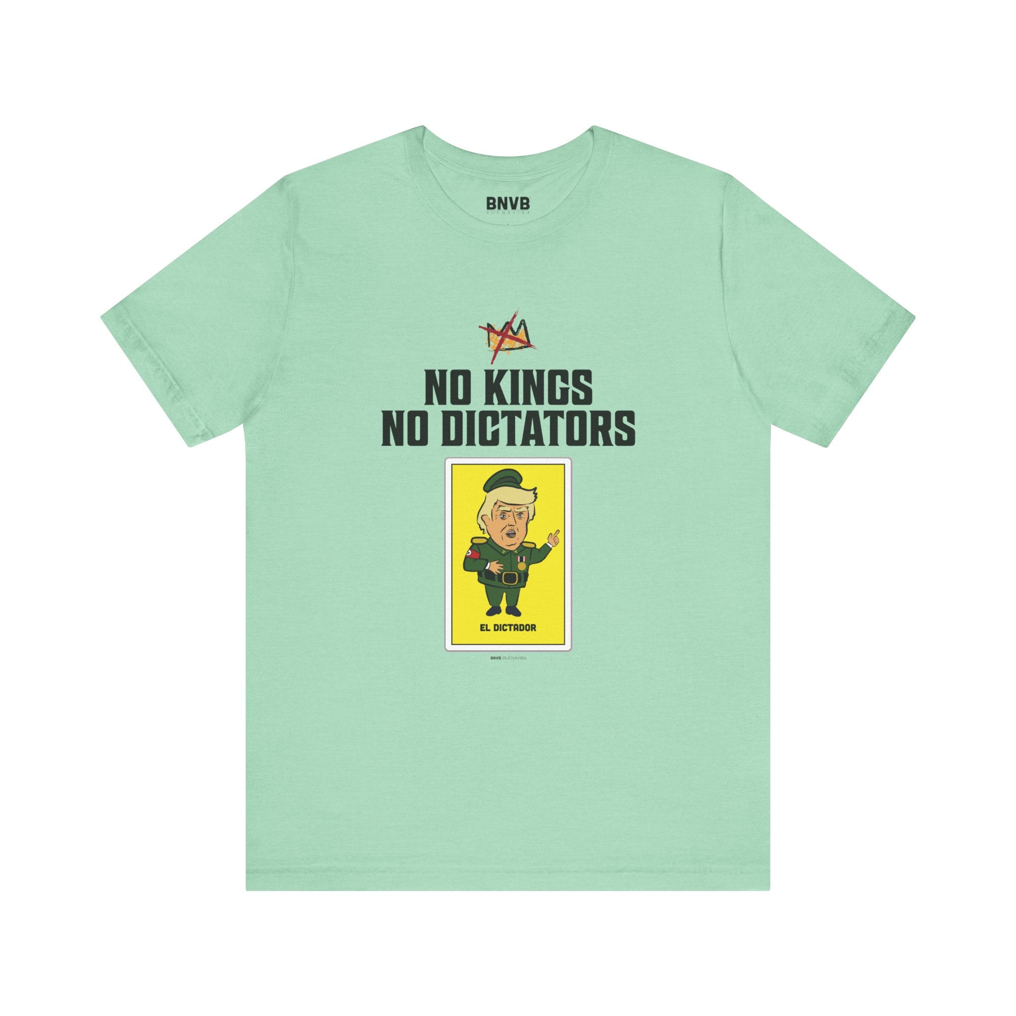 No Kings No Dictators Lotería Tee