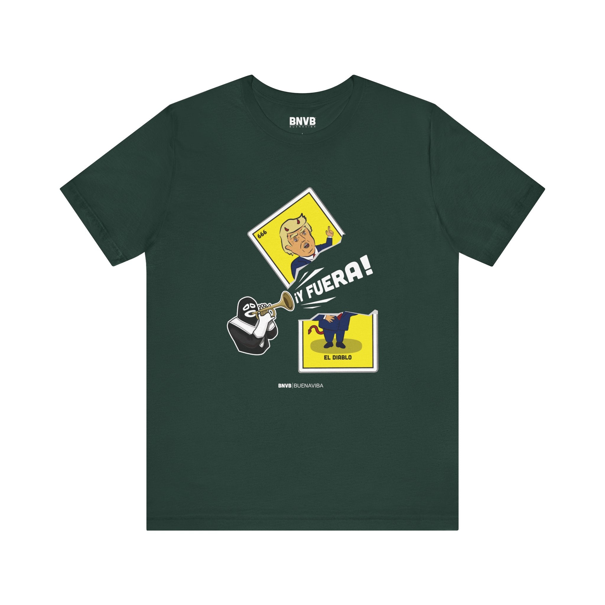 ¡Y Fuera! El Diablo Lotería Tee