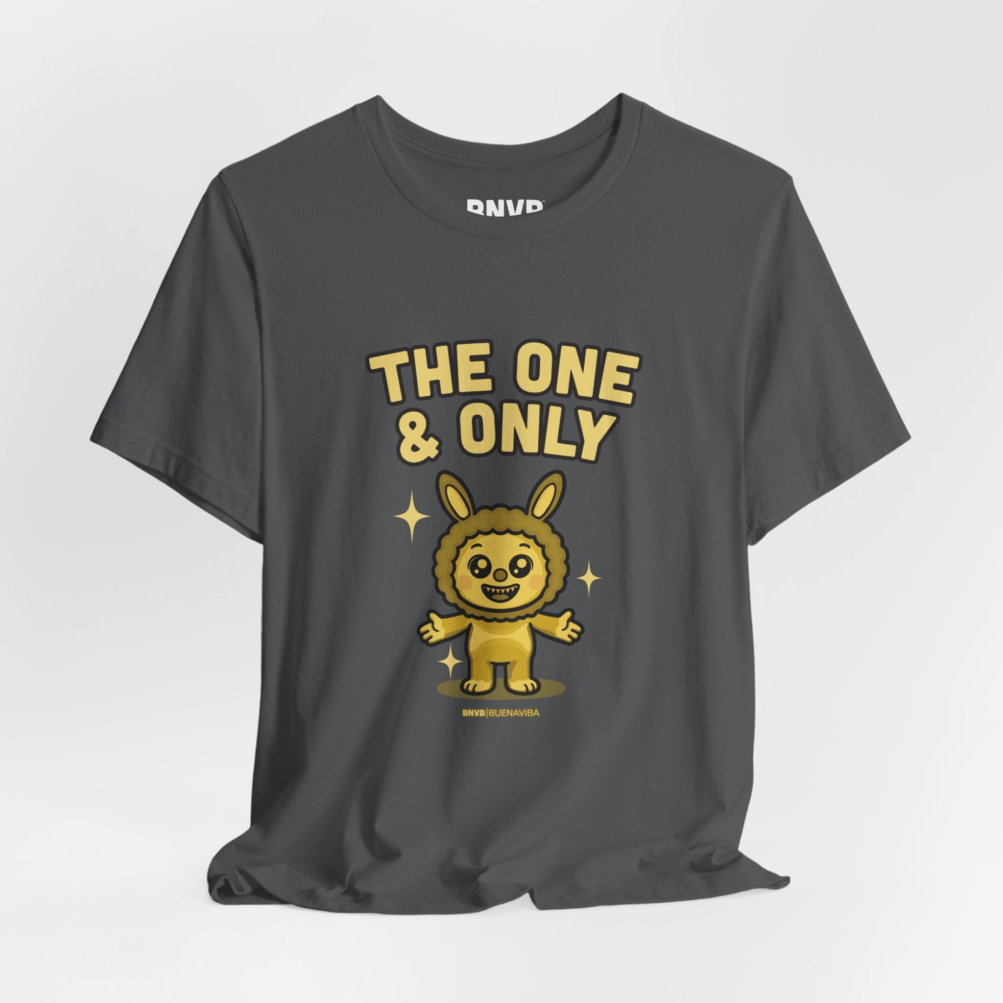 24K Gold Labubu Meme T-Shirt