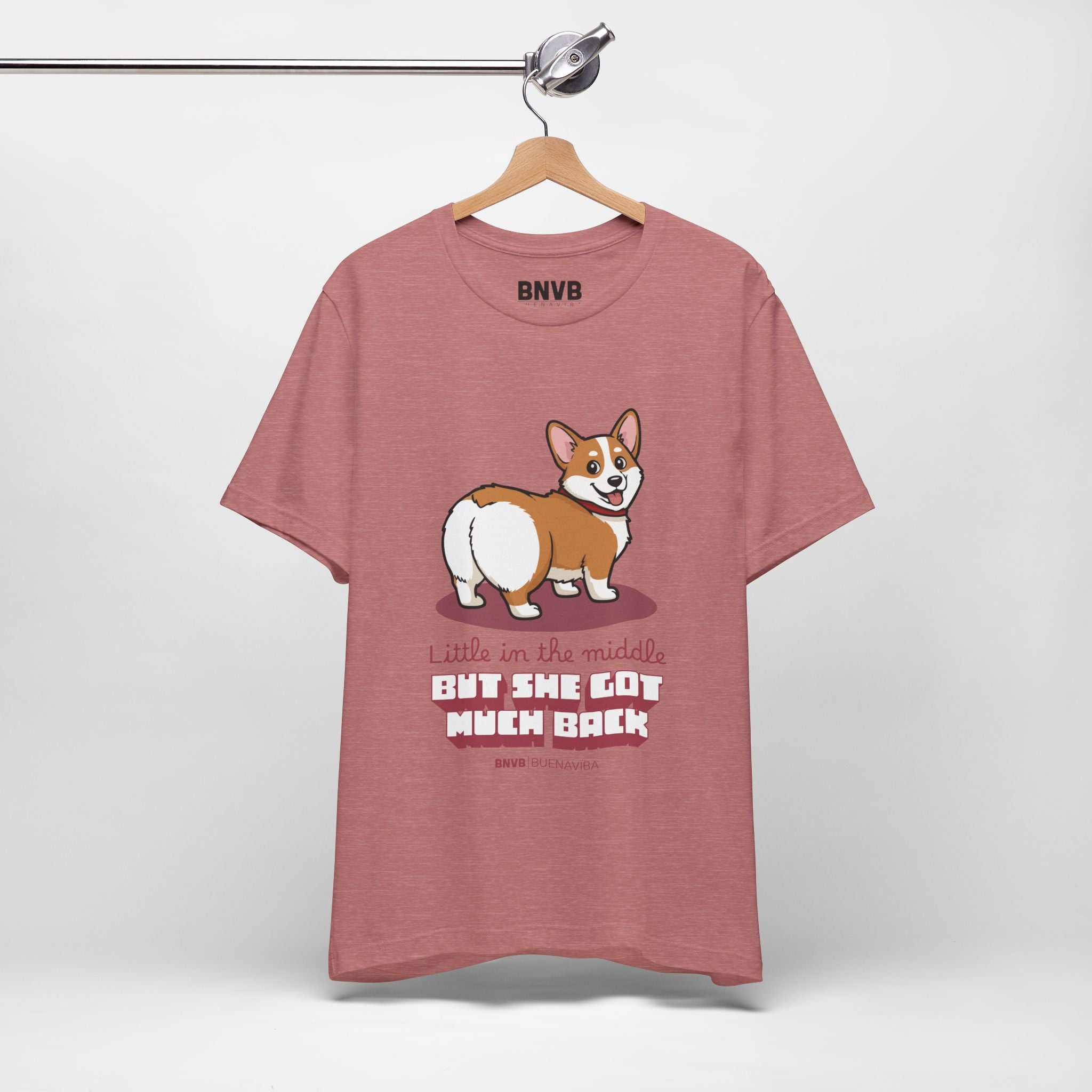 Little in the Middle, Much Back Corgi Tee