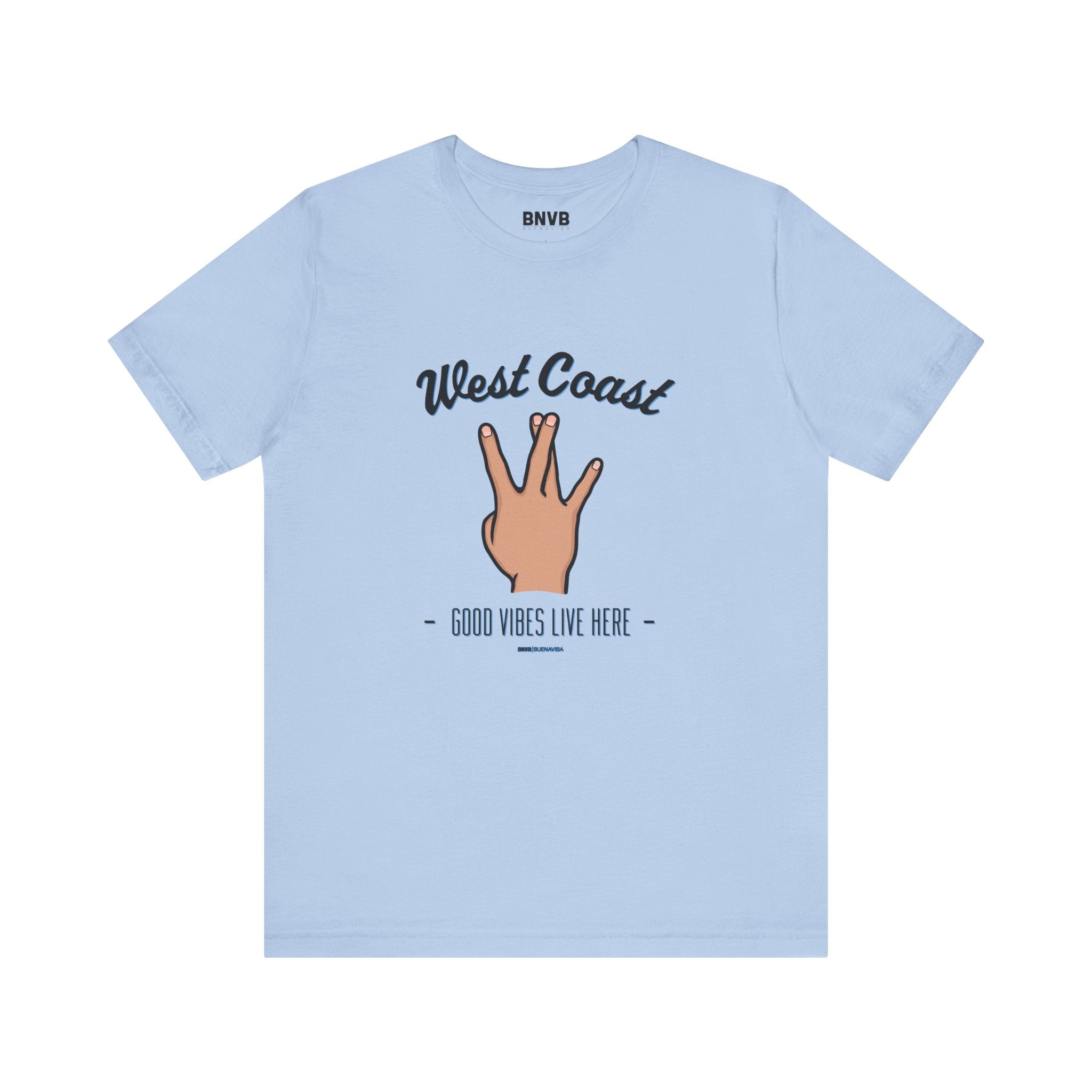 West Coast Vibes "W" Tee
