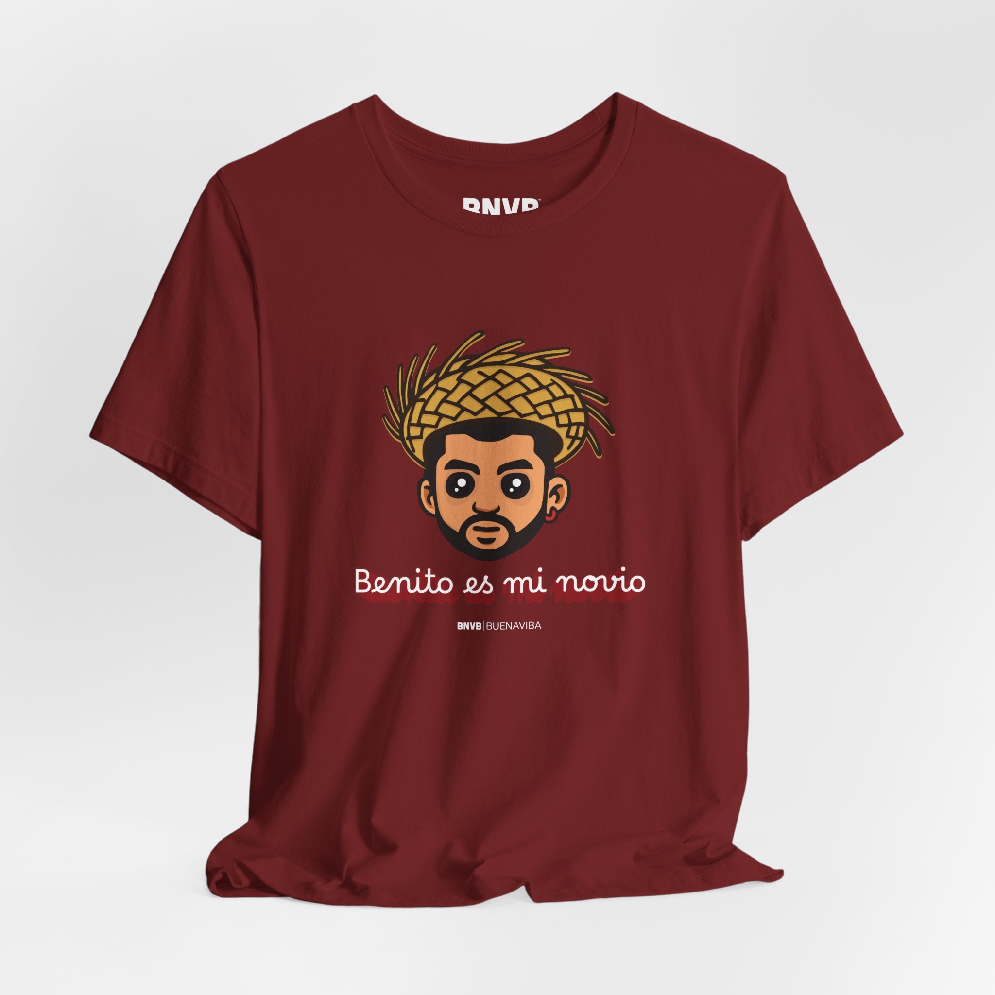 Benito es Mi Novio Tee | Pava Straw Hat Artist T-Shirt