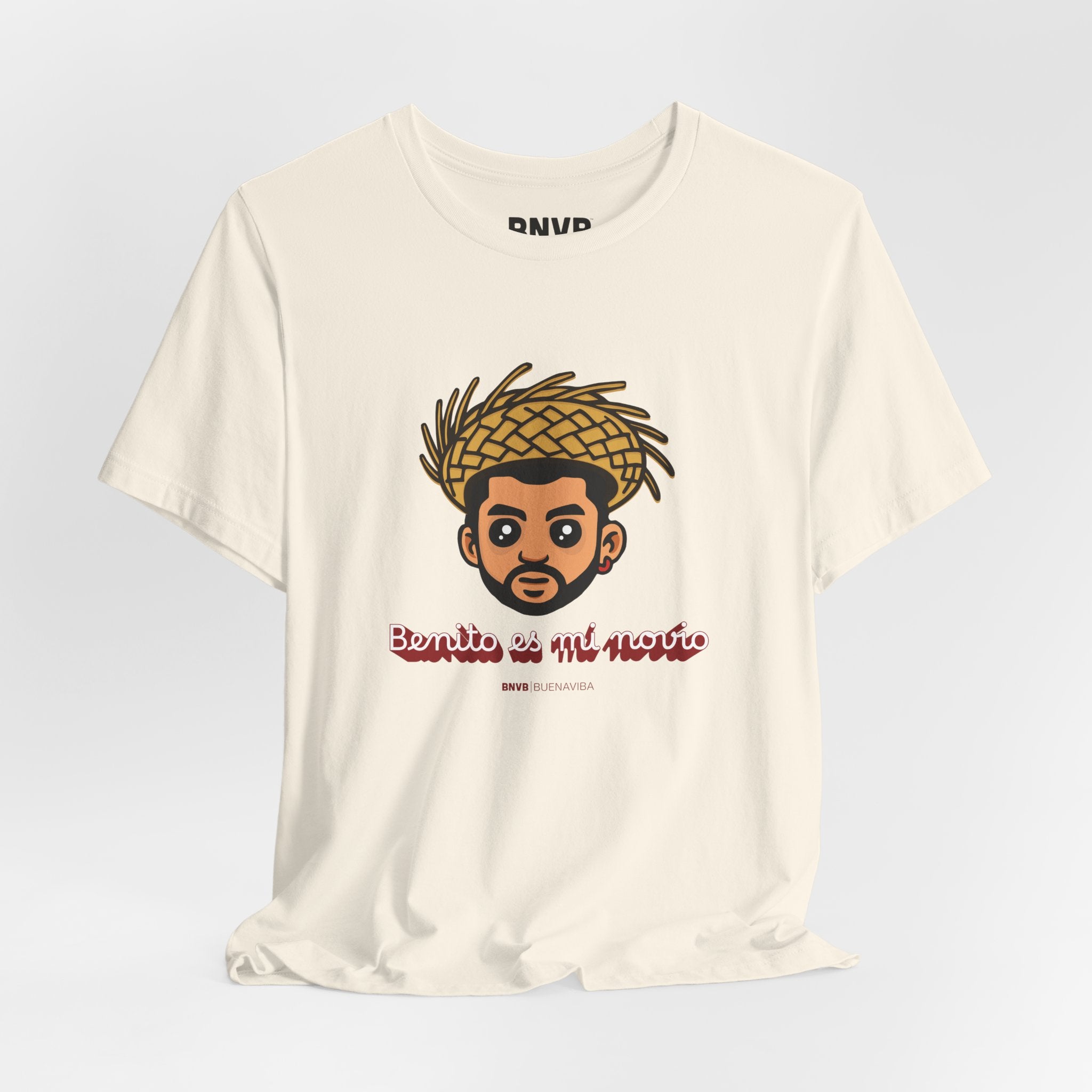 Benito es Mi Novio Tee | Pava Straw Hat Artist T-Shirt
