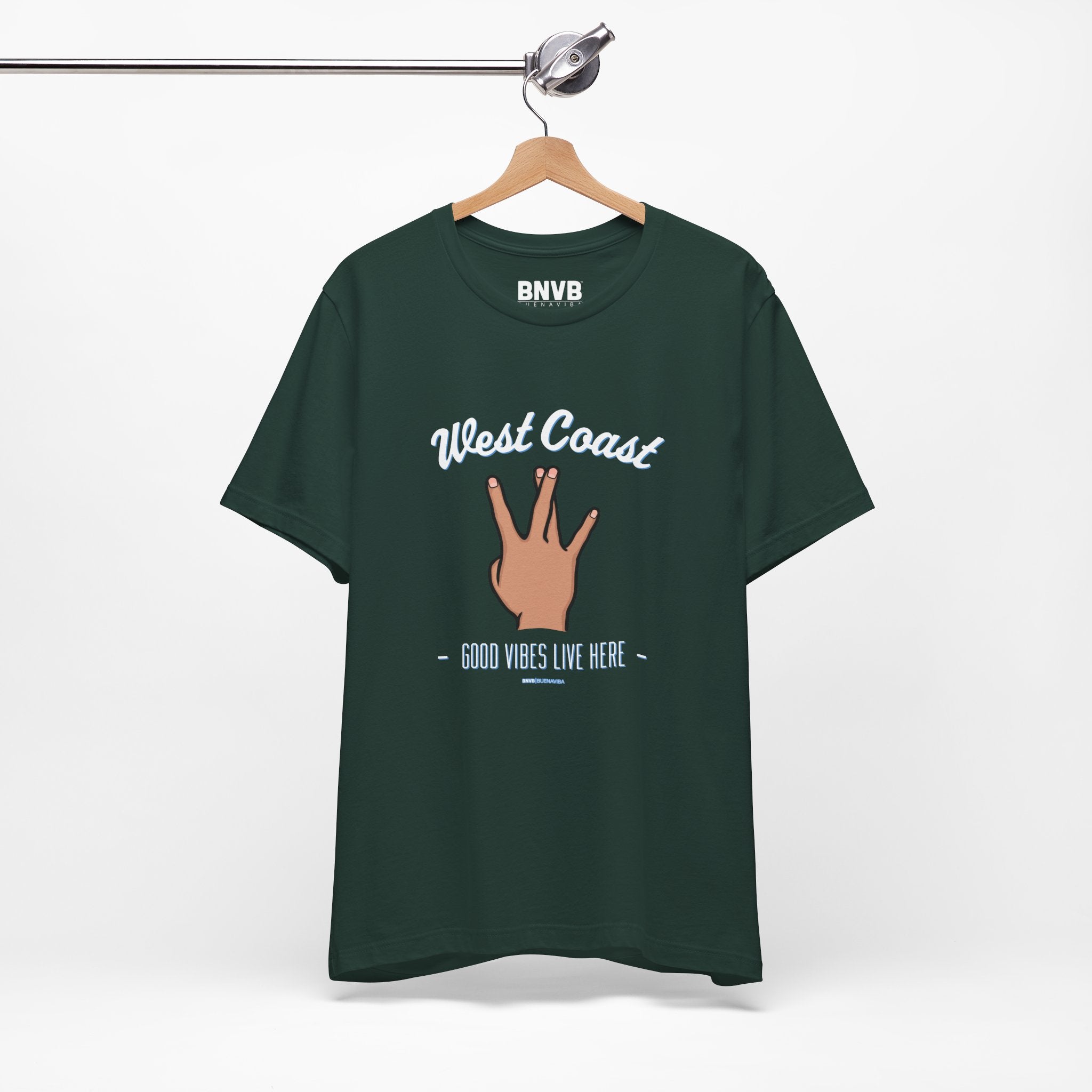 West Coast Vibes "W" Tee