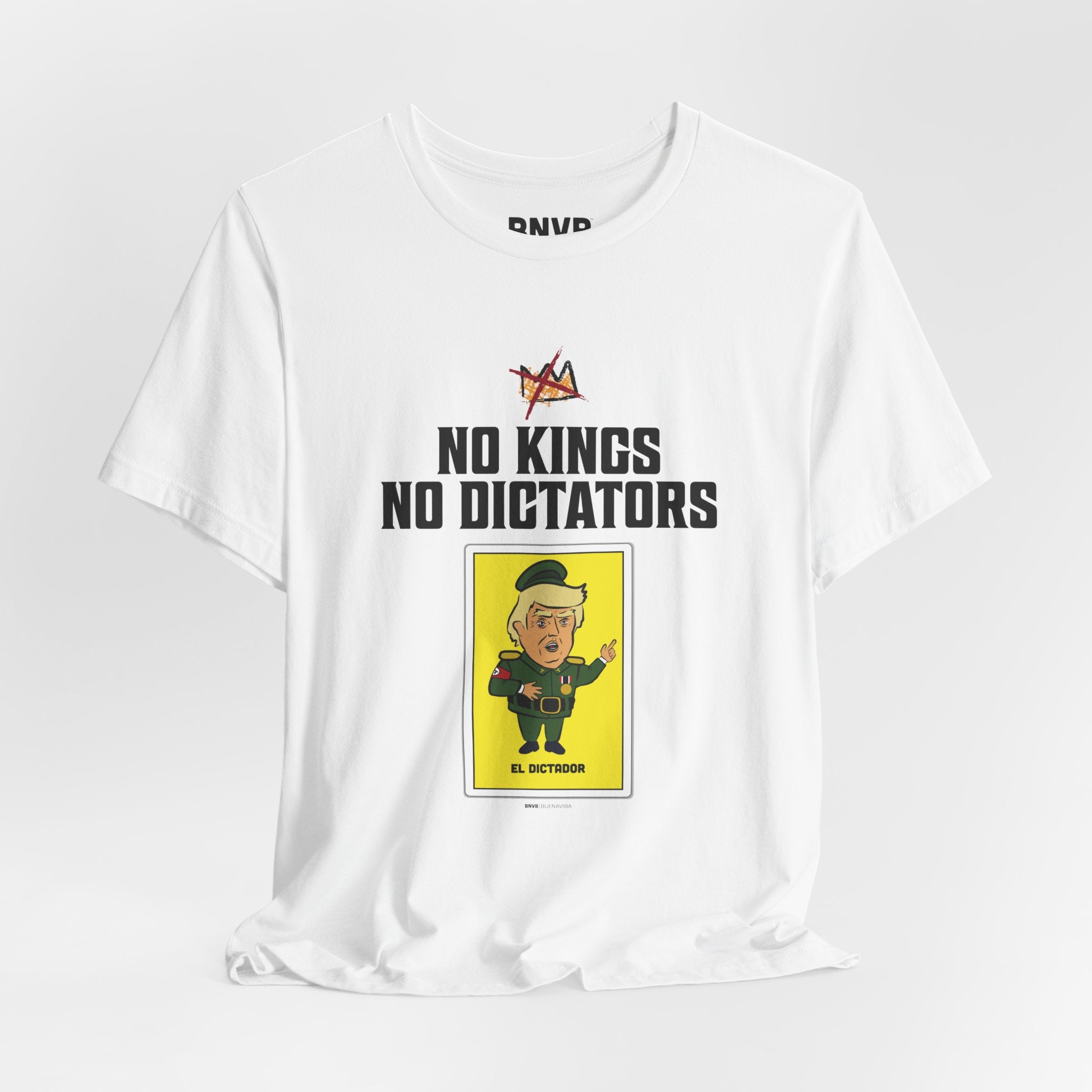 No Kings No Dictators Lotería Tee