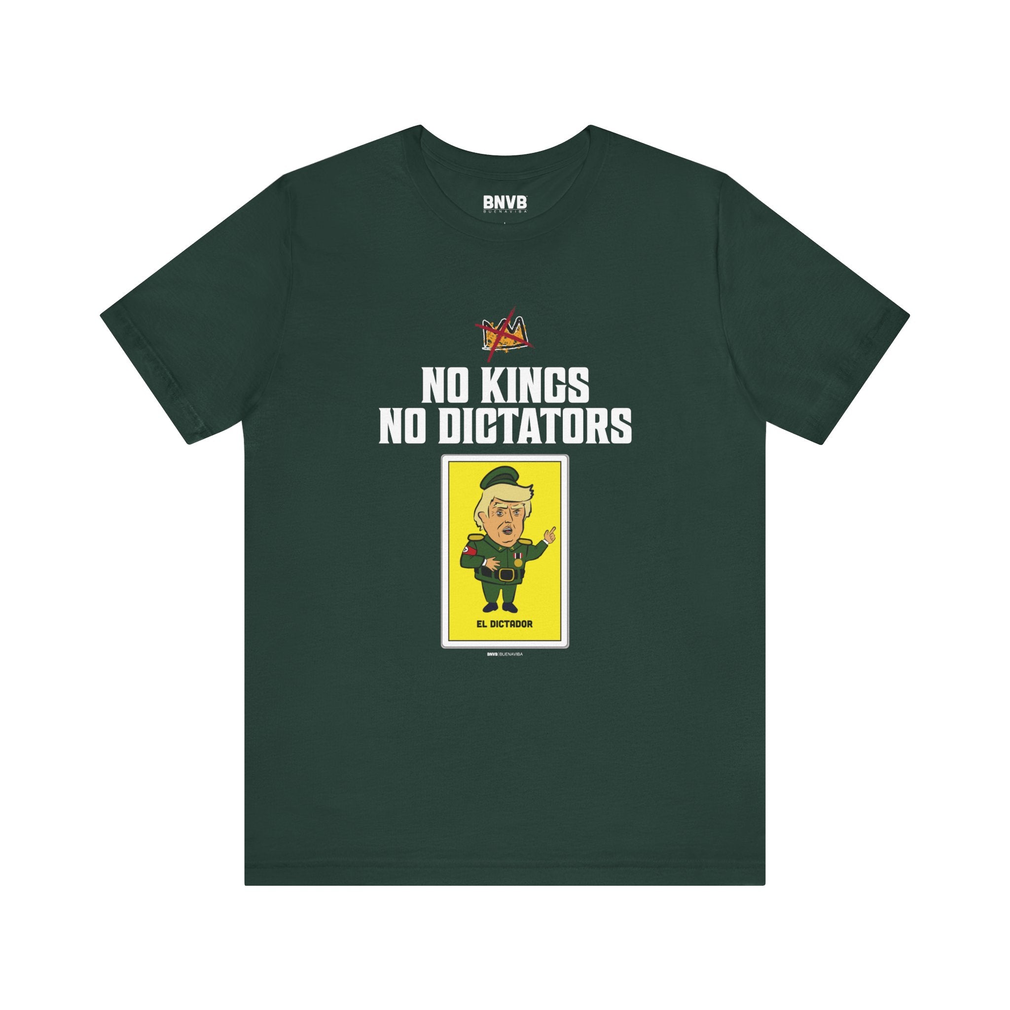 No Kings No Dictators Lotería Tee