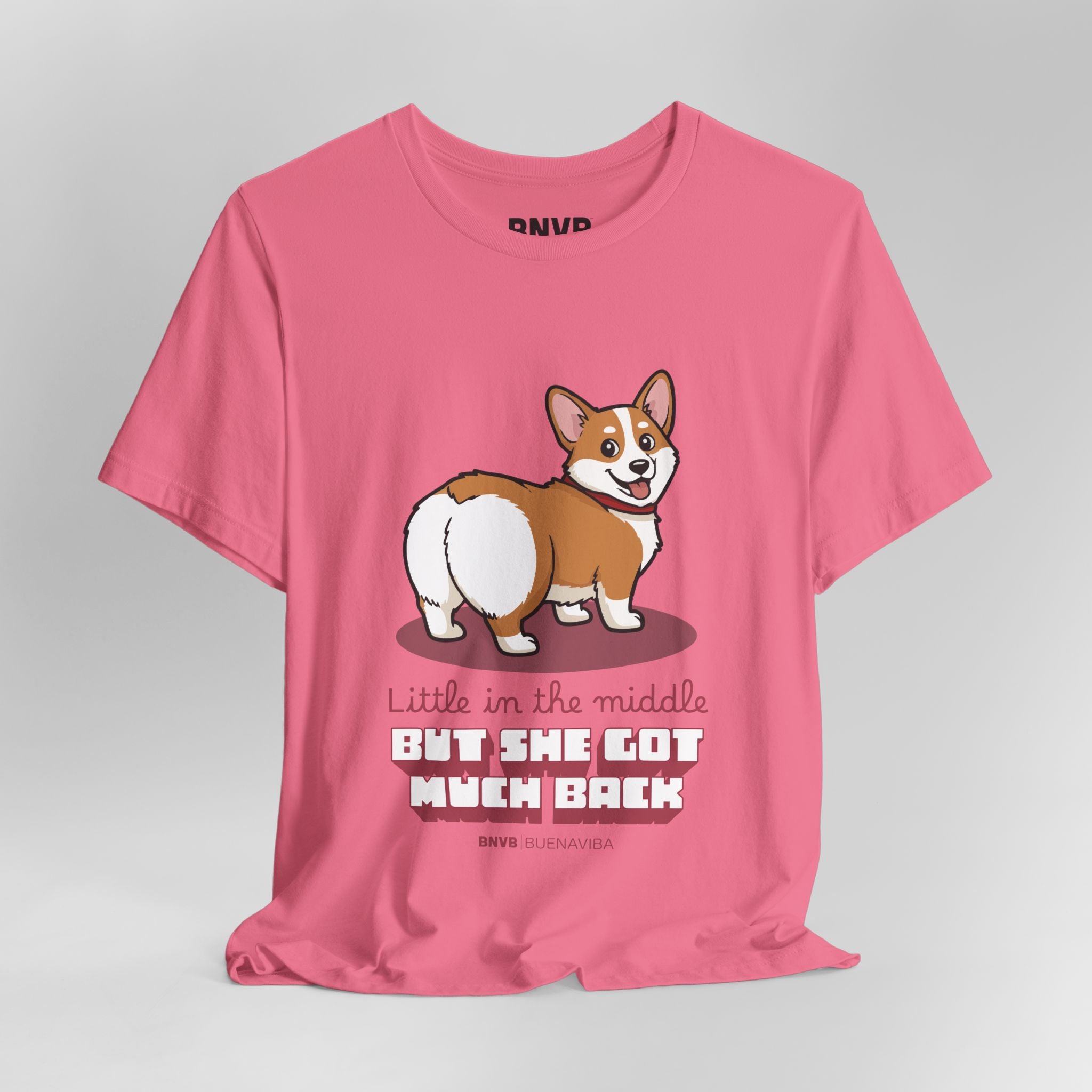 Little in the Middle, Much Back Corgi Tee