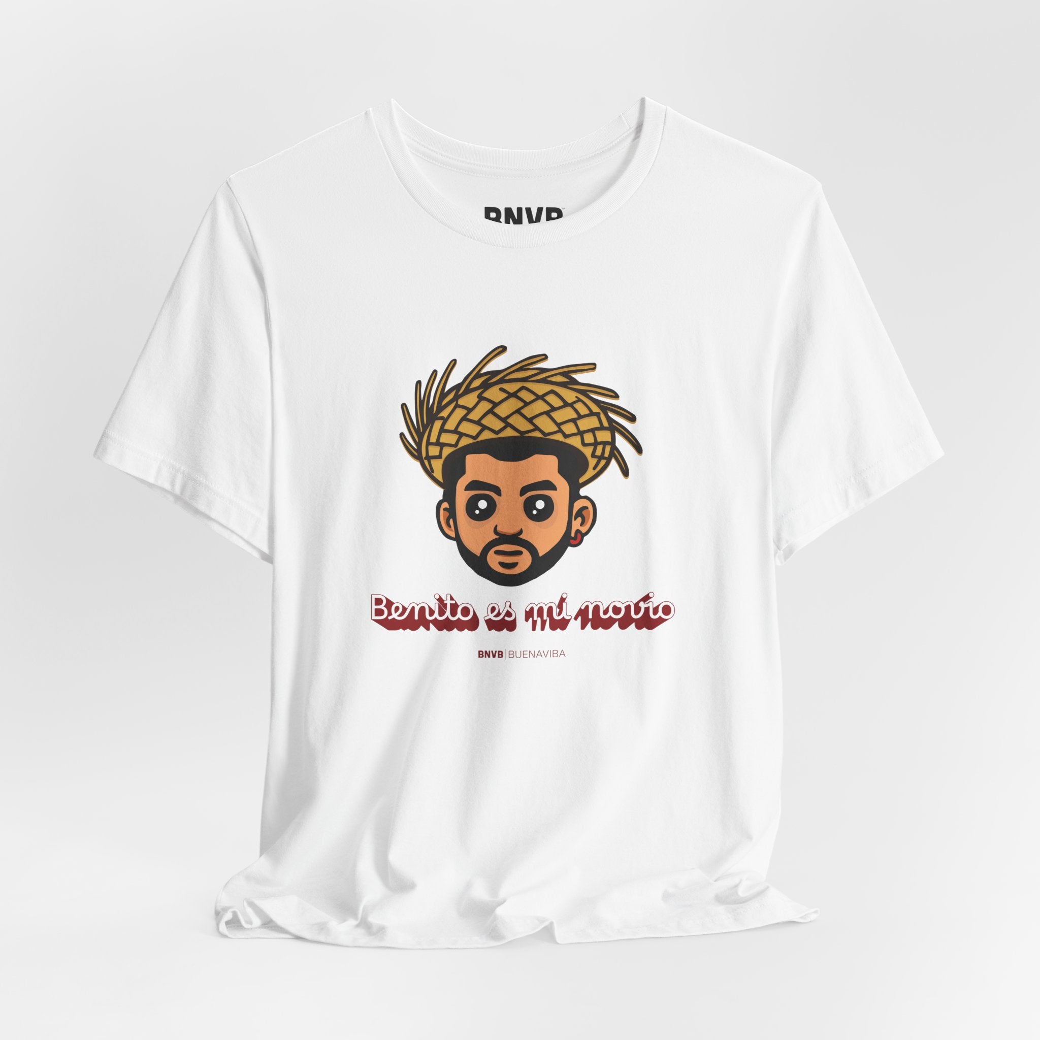 Benito es Mi Novio Tee | Pava Straw Hat Artist T-Shirt