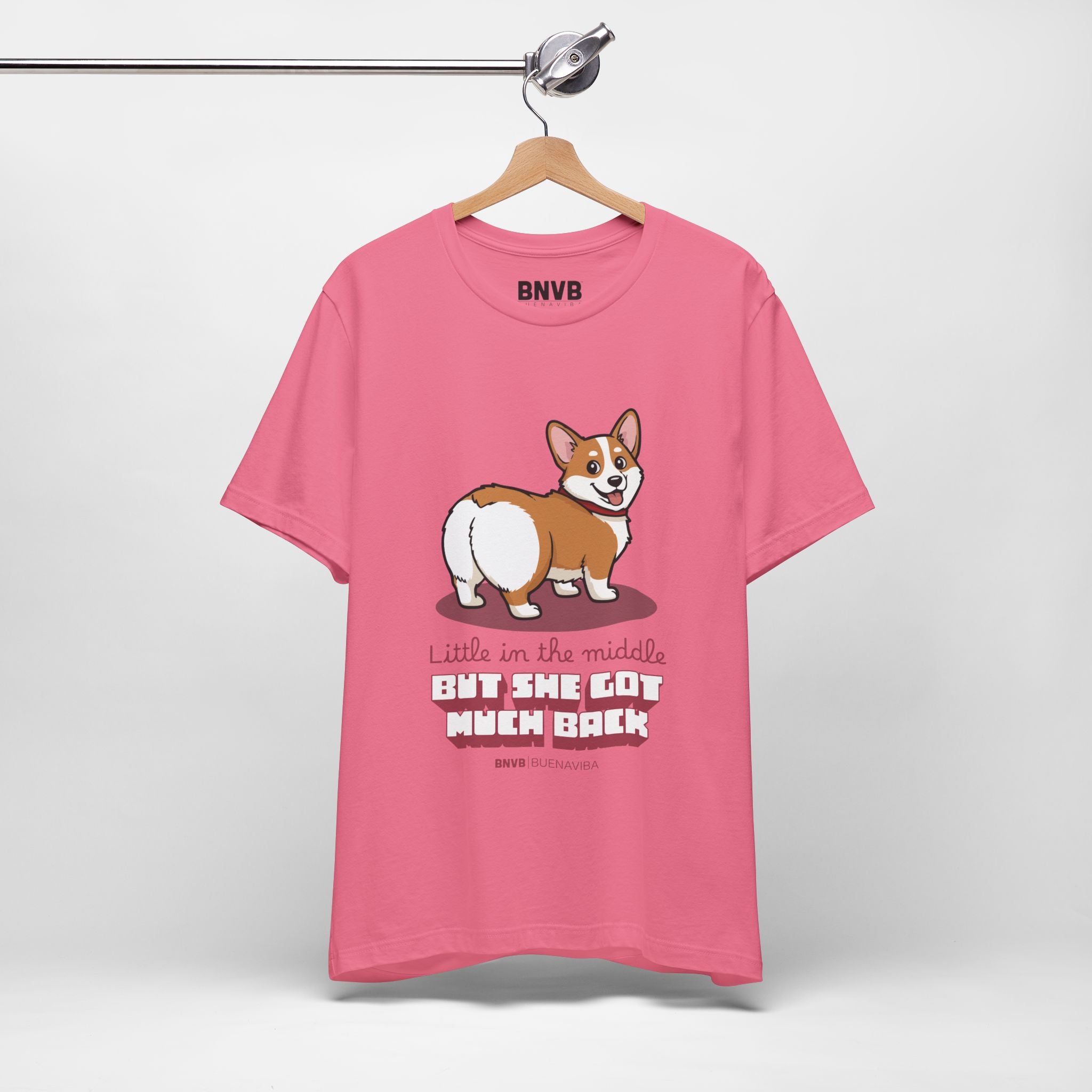 Little in the Middle, Much Back Corgi Tee