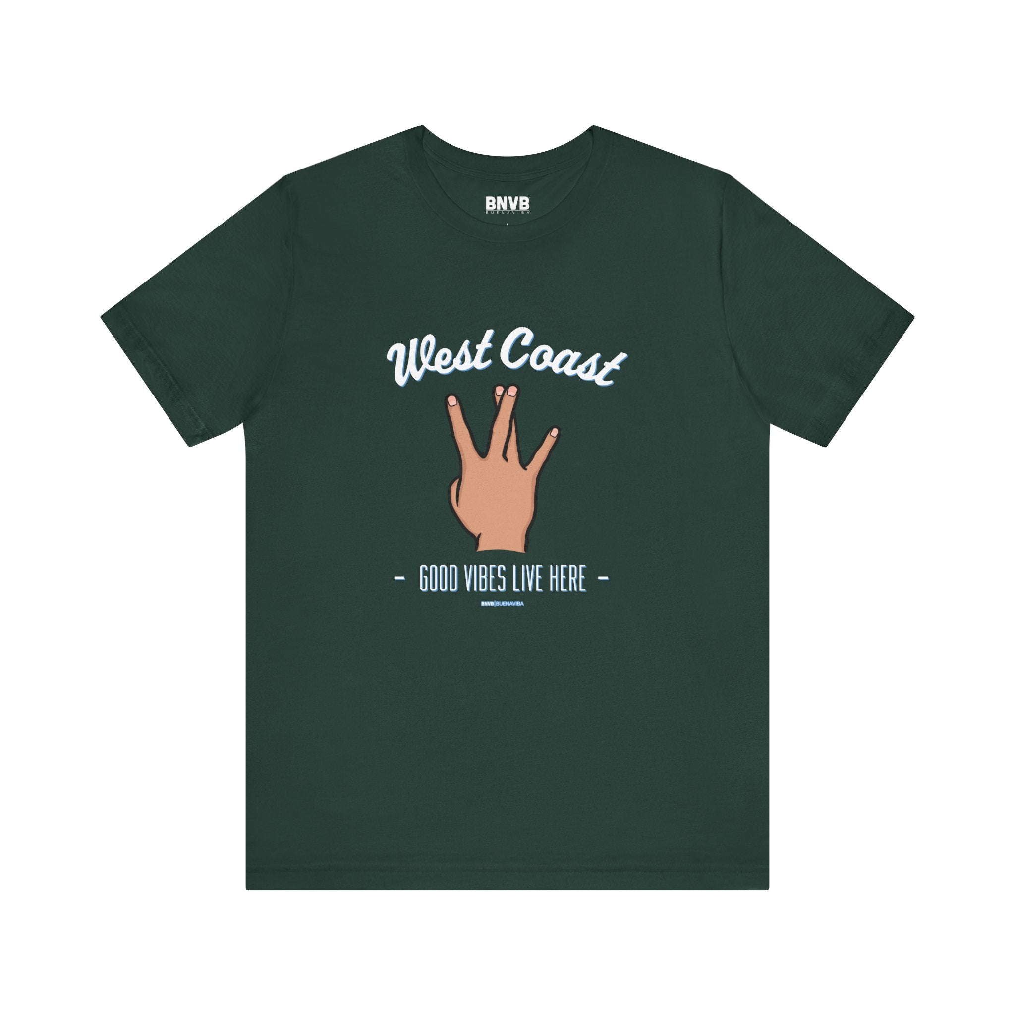 West Coast Vibes "W" Tee