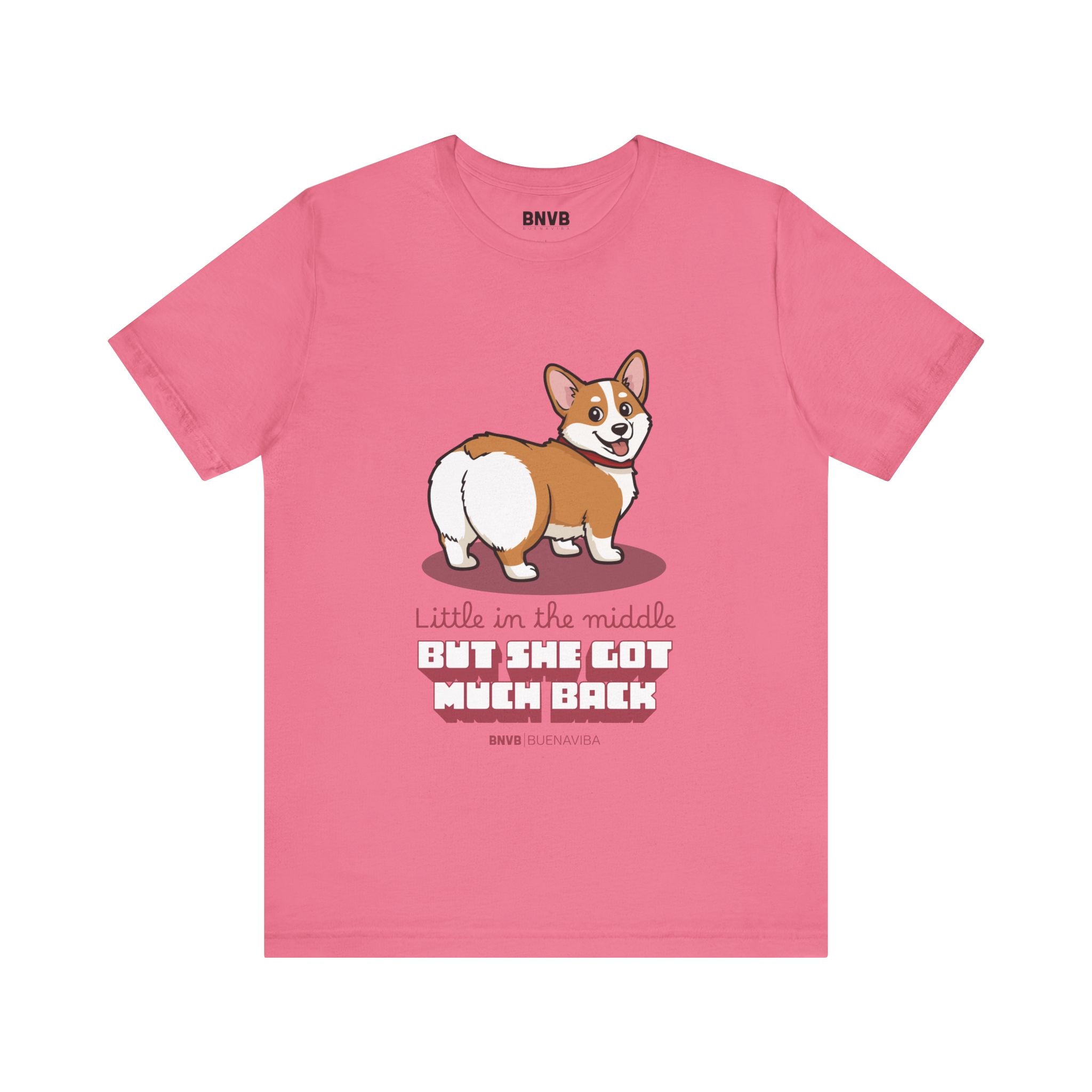 Little in the Middle, Much Back Corgi Tee