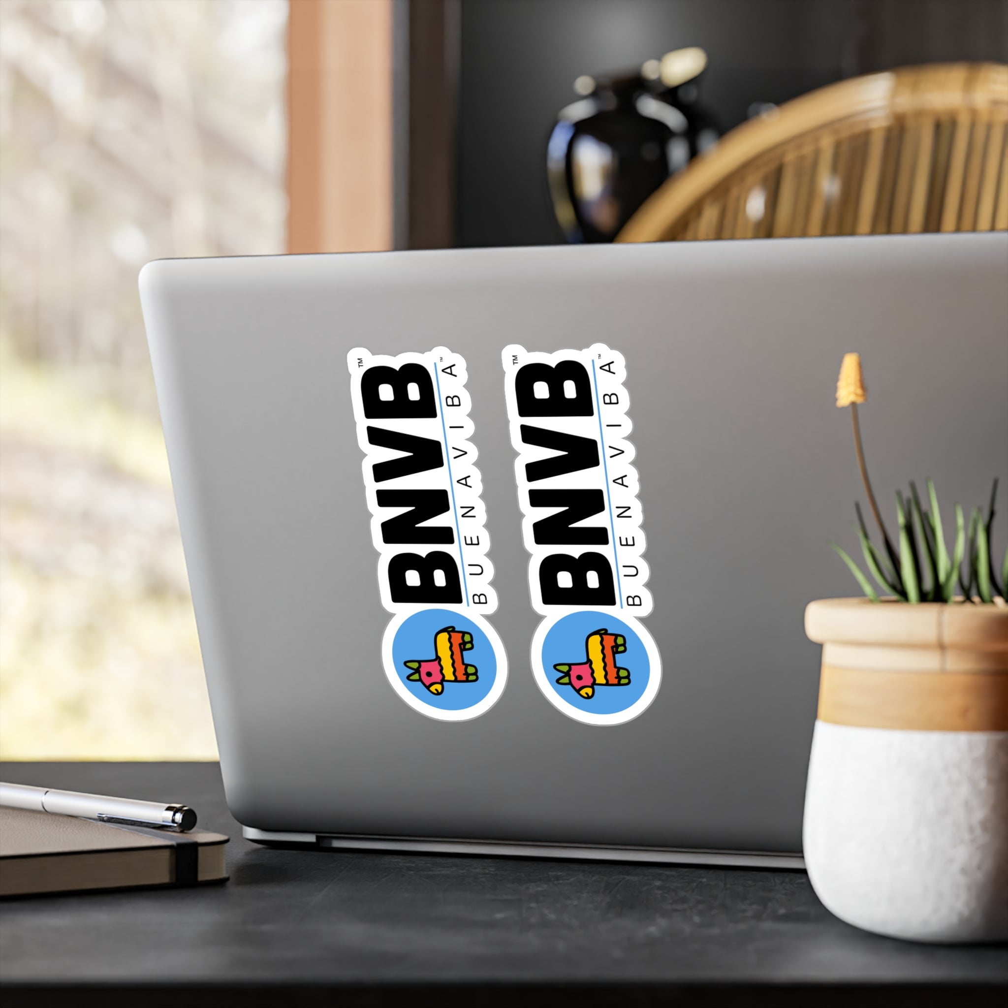 BNVB Logo Vinyl indoor/Outdoor Decals for Water Bottles, Laptops, & Bumpers