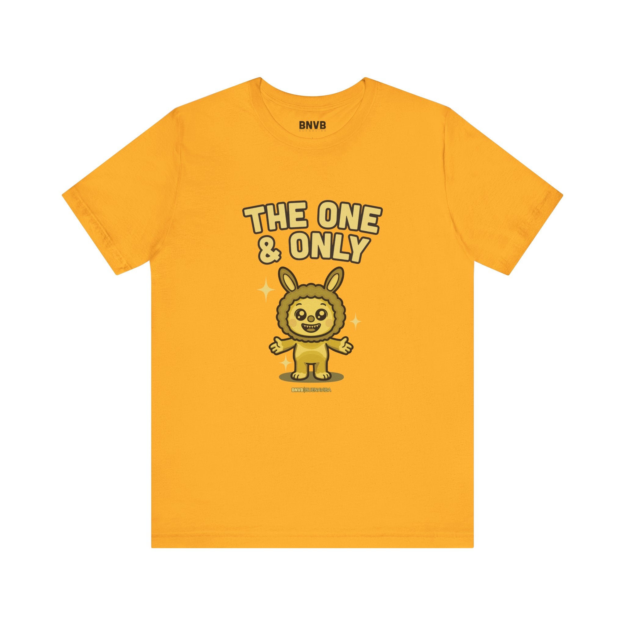 24K Gold Labubu Meme T-Shirt
