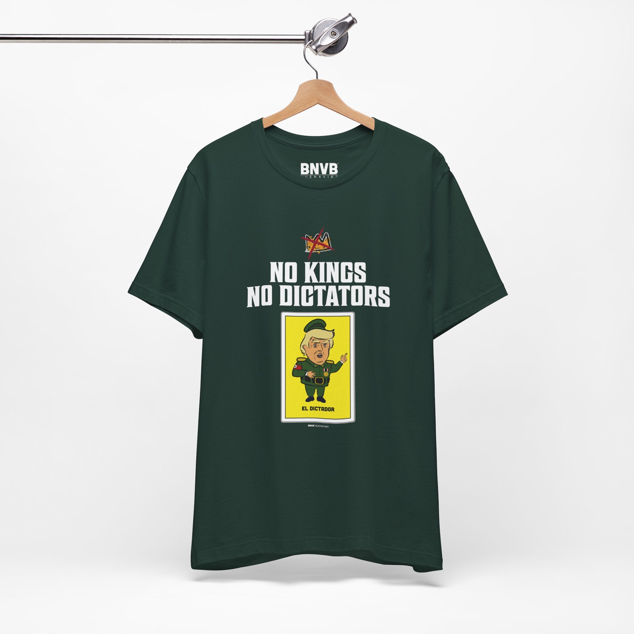 No Kings No Dictators Lotería Tee