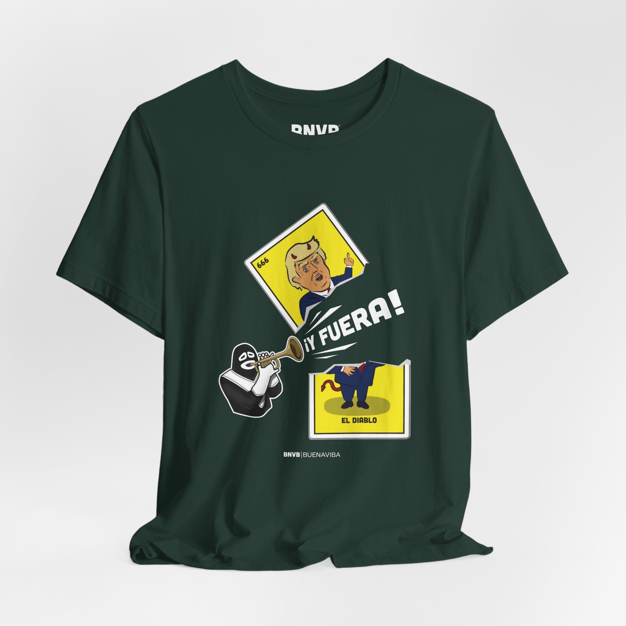 ¡Y Fuera! El Diablo Lotería Tee