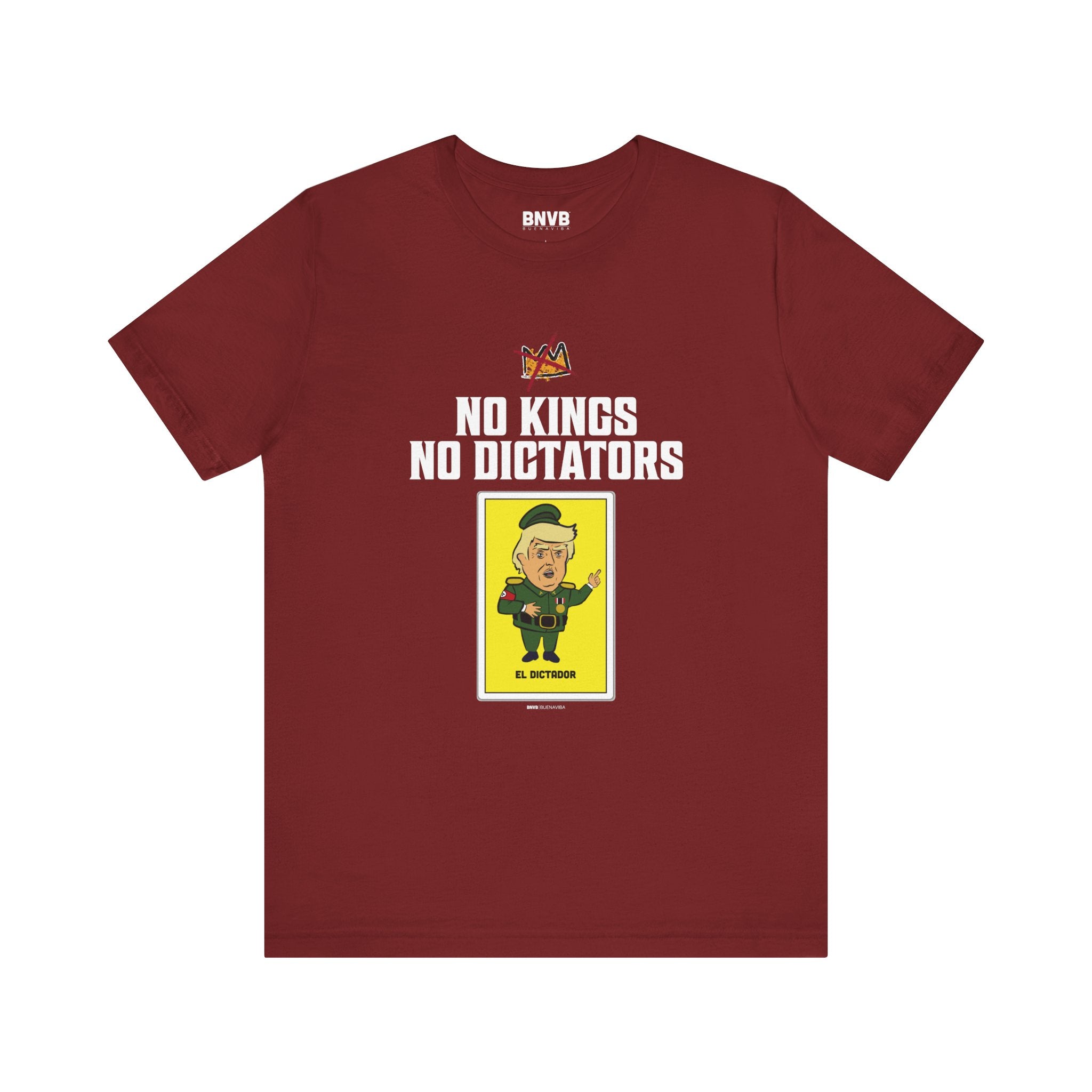 No Kings No Dictators Lotería Tee