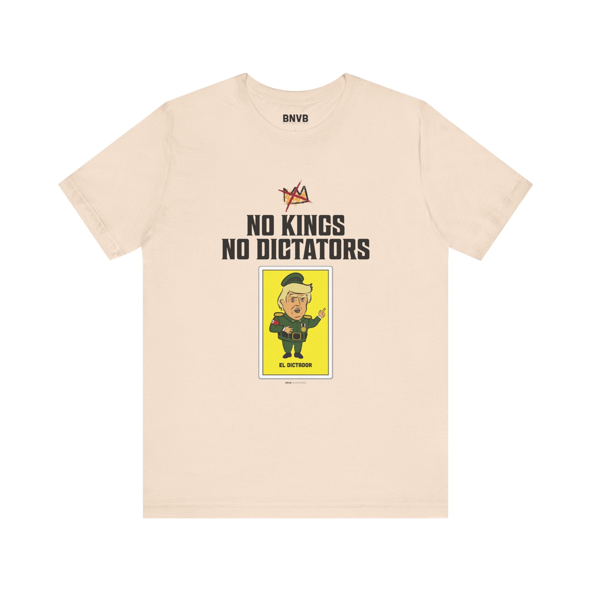 No Kings No Dictators Lotería Tee