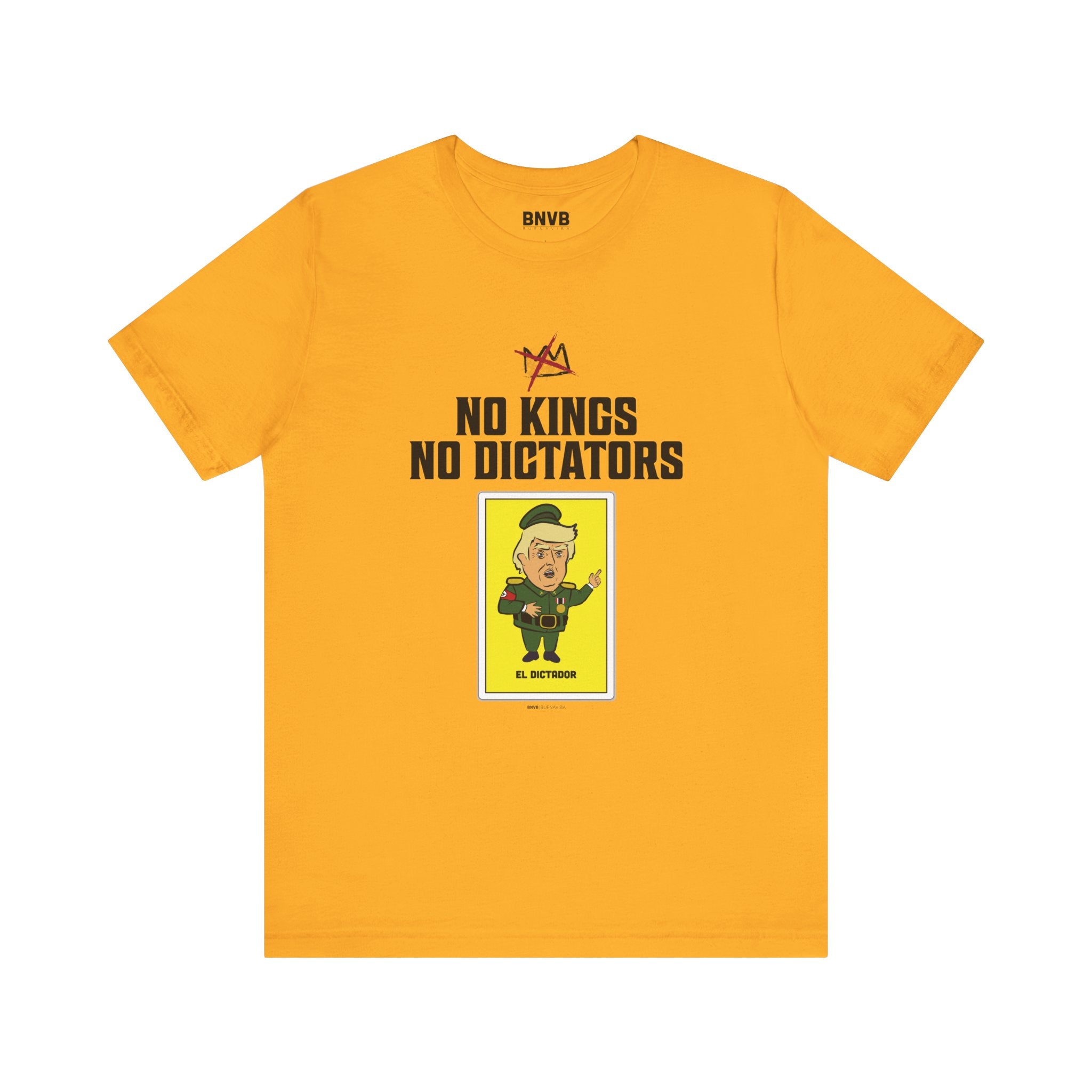 No Kings No Dictators Lotería Tee