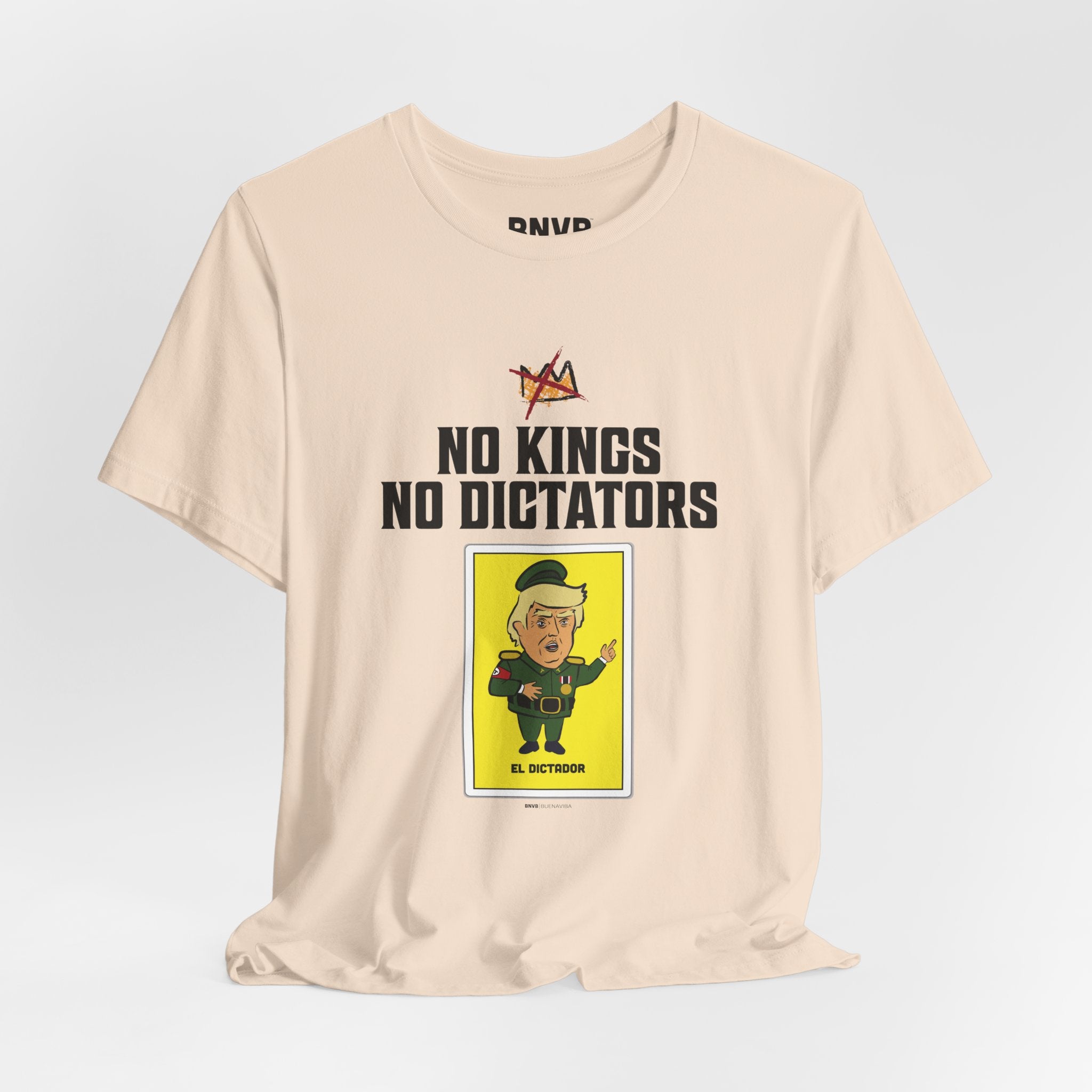 No Kings No Dictators Lotería Tee