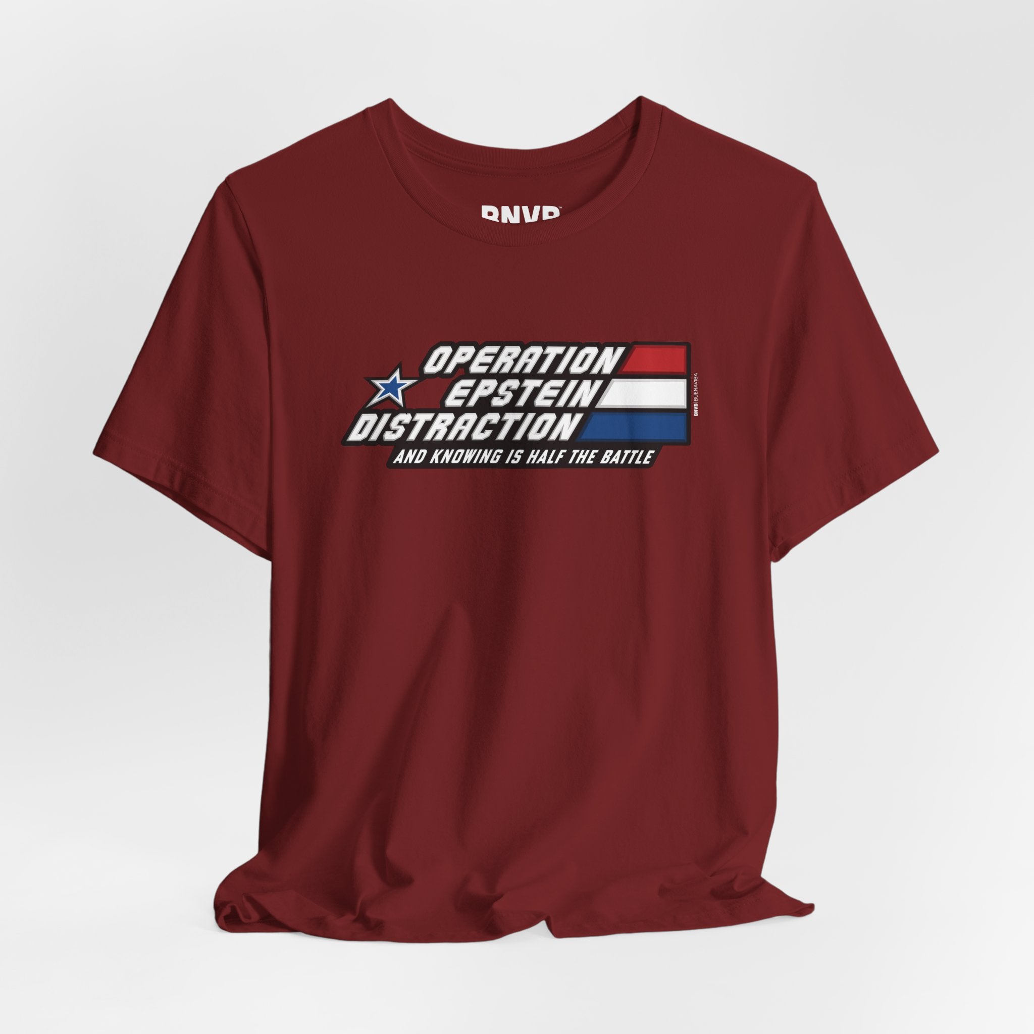 Operation Epstein Distraction Tee - Stripe Edition