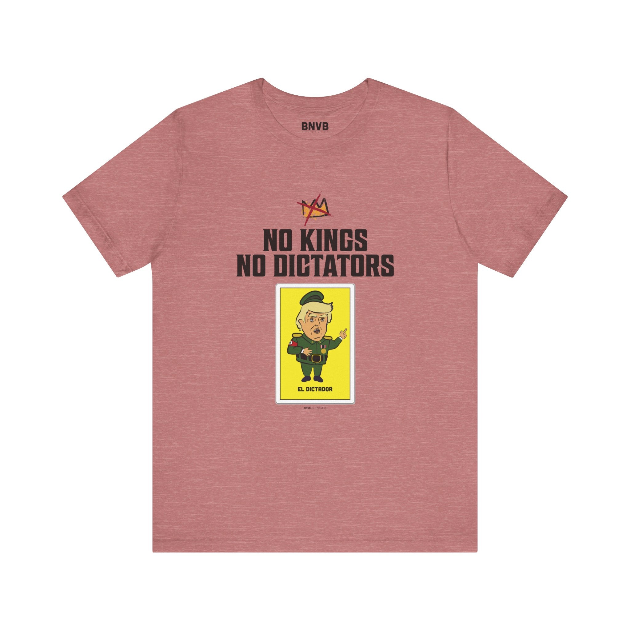 No Kings No Dictators Lotería Tee