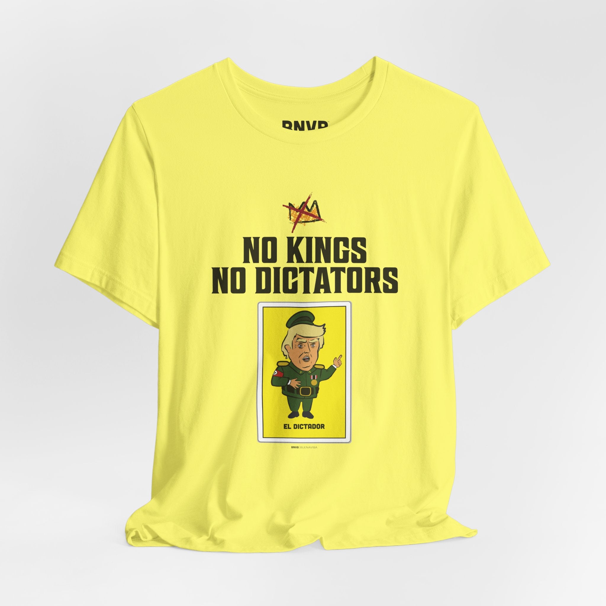 No Kings No Dictators Lotería Tee