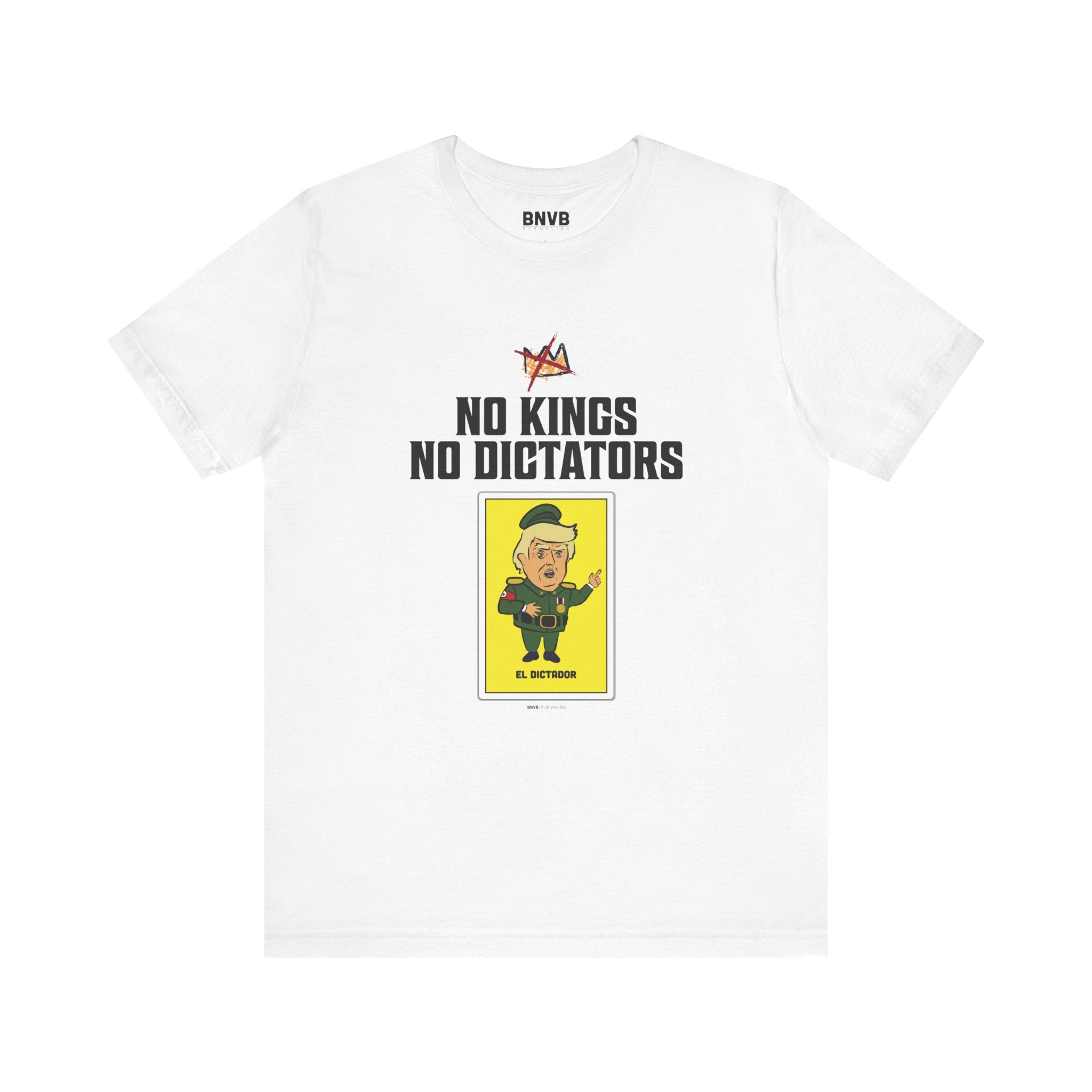 No Kings No Dictators Lotería Tee