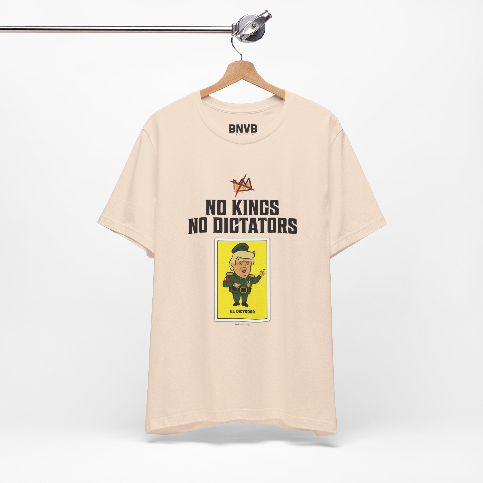 No Kings No Dictators Lotería Tee