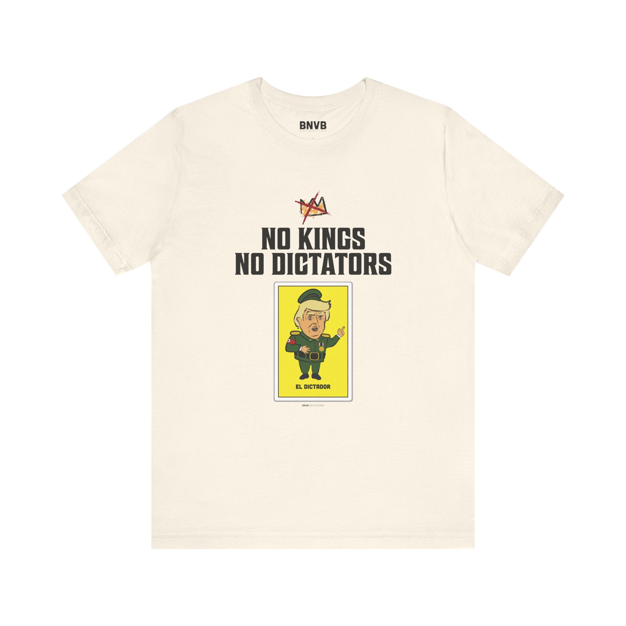 No Kings No Dictators Lotería Tee