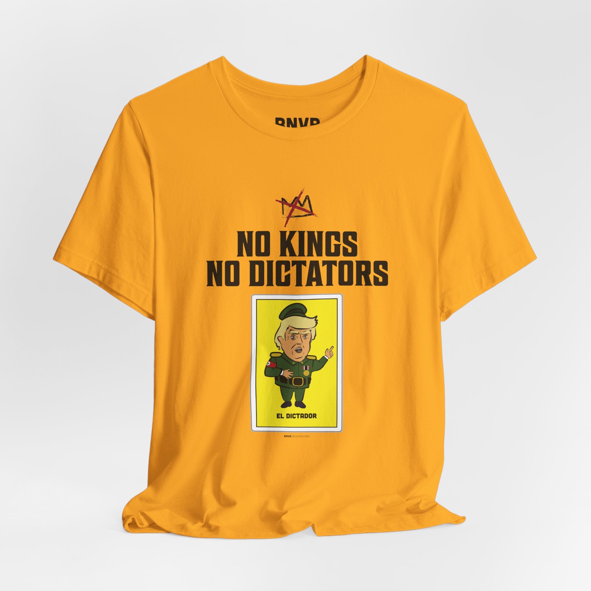 No Kings No Dictators Lotería Tee