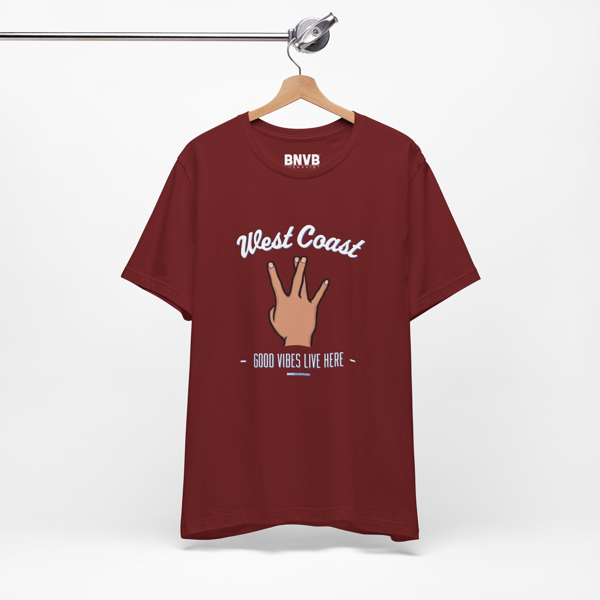 West Coast Vibes "W" Tee
