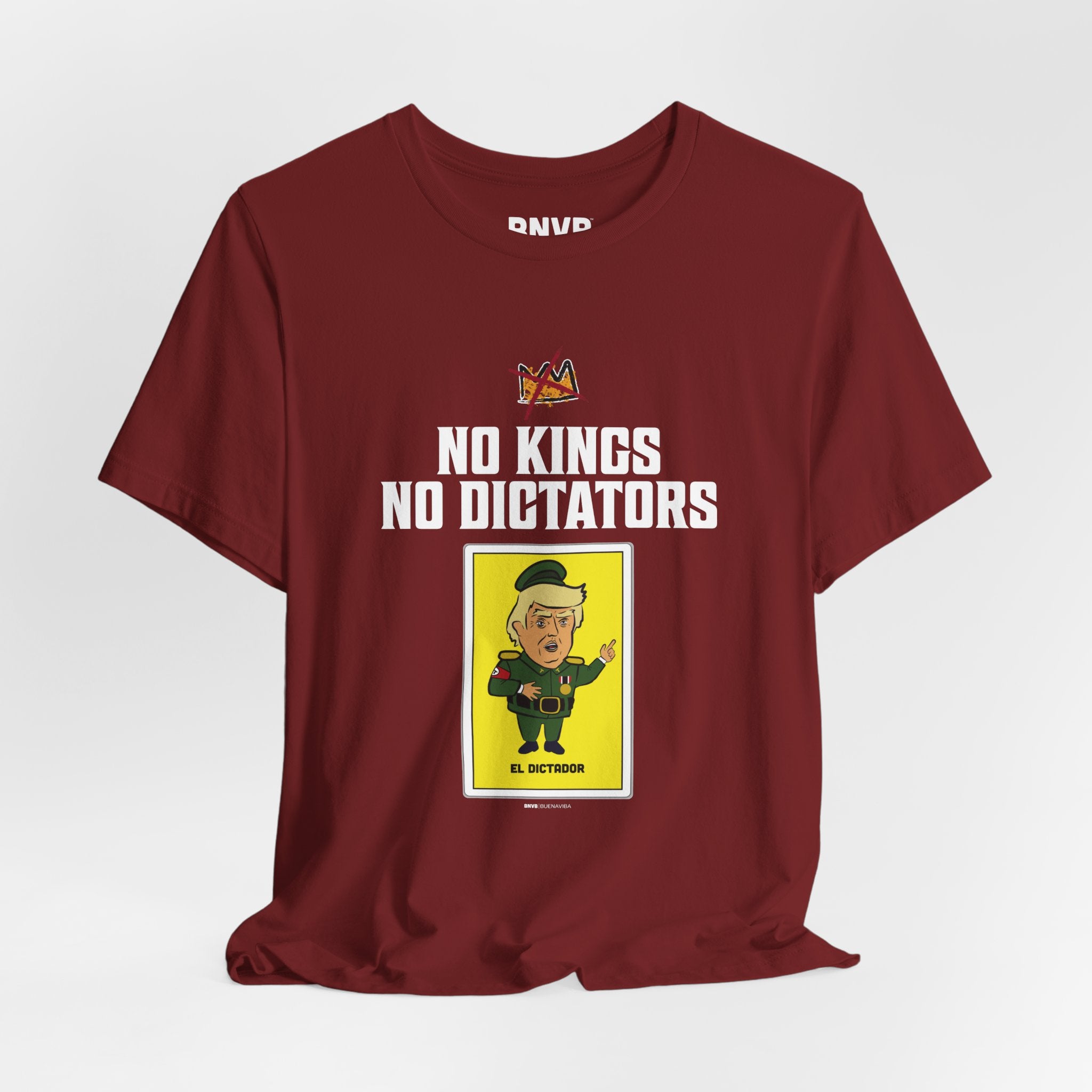 No Kings No Dictators Lotería Tee
