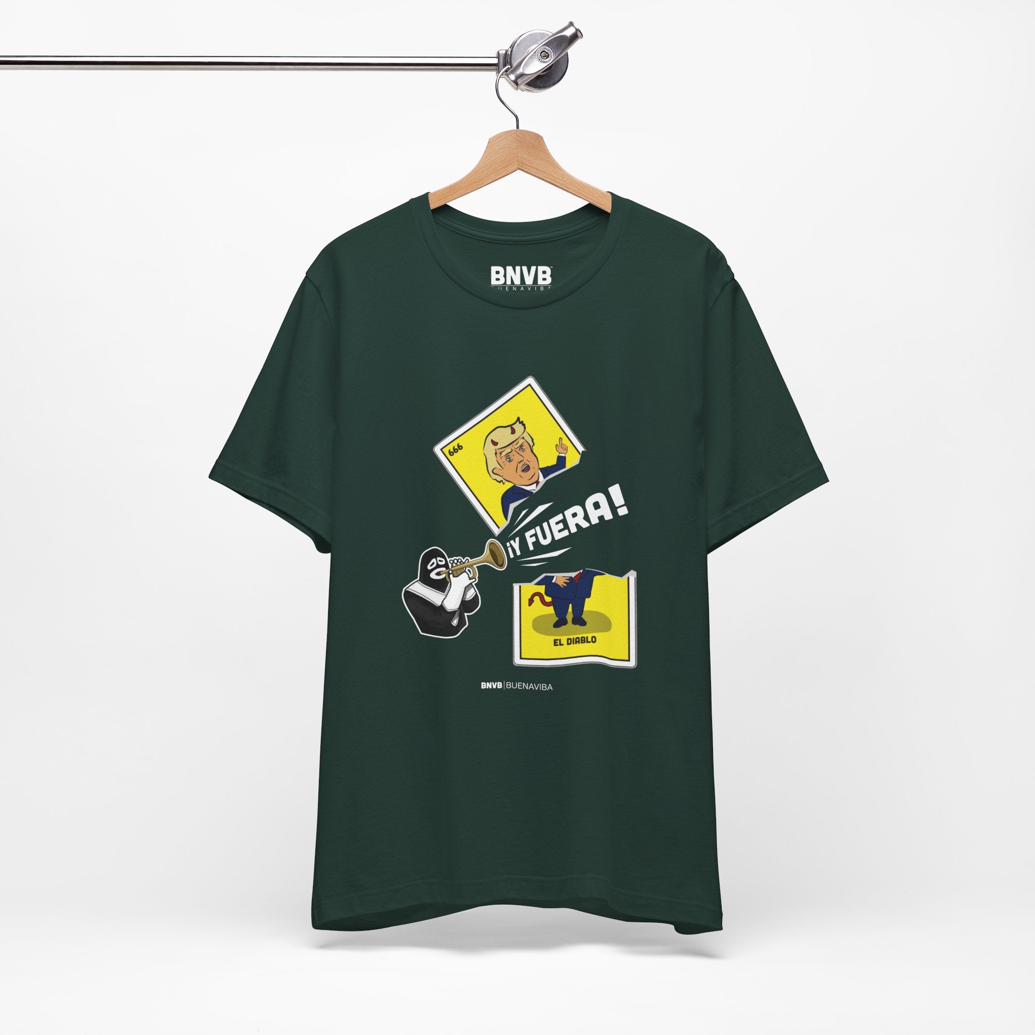 ¡Y Fuera! El Diablo Lotería Tee