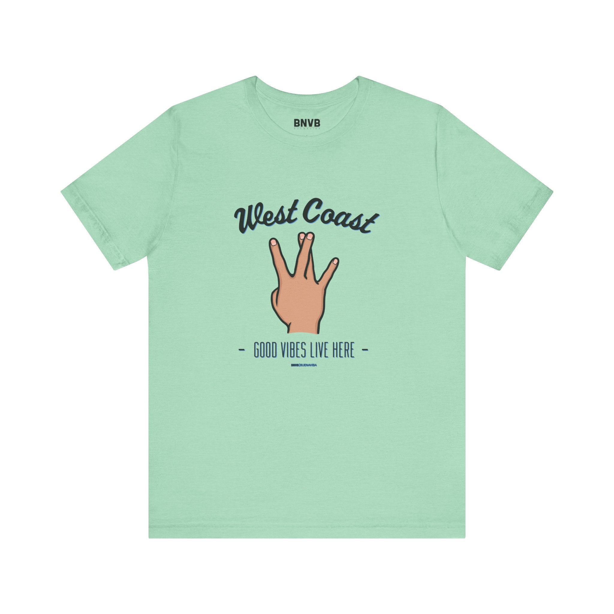 West Coast Vibes "W" Tee