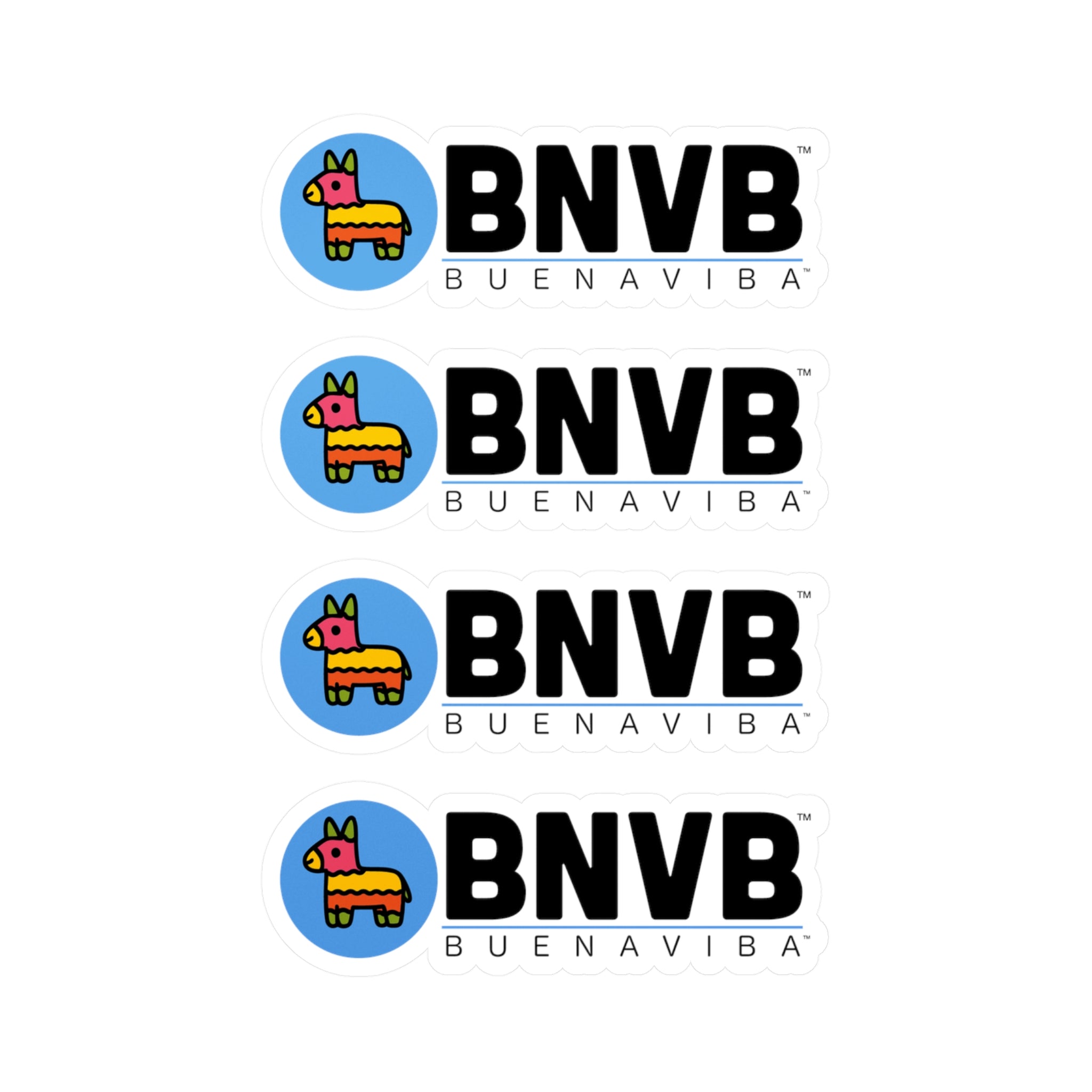 BNVB Logo Vinyl indoor/Outdoor Decals for Water Bottles, Laptops, & Bumpers