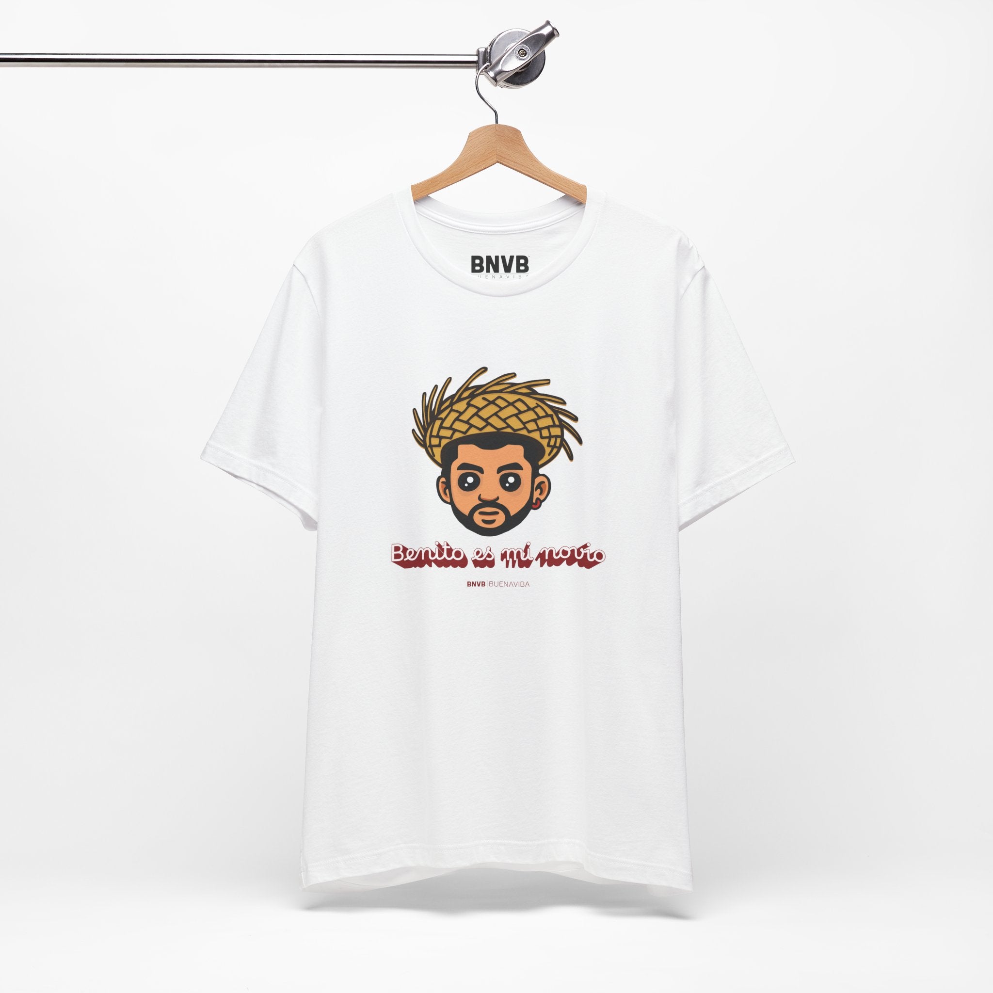 Benito es Mi Novio Tee | Pava Straw Hat Artist T-Shirt