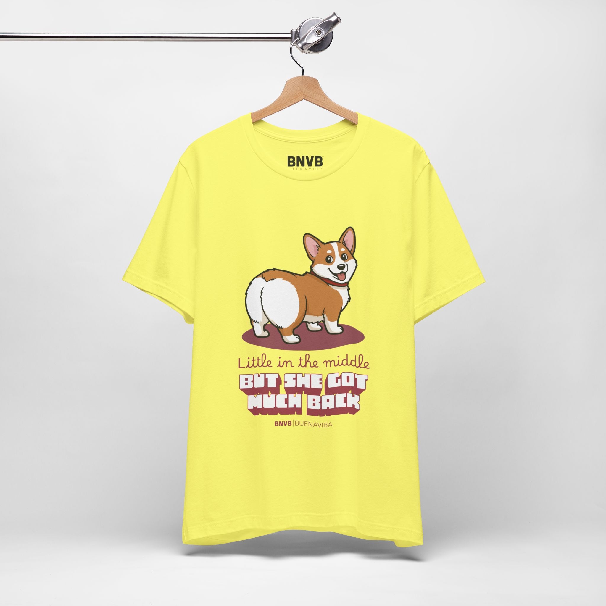 Little in the Middle, Much Back Corgi Tee