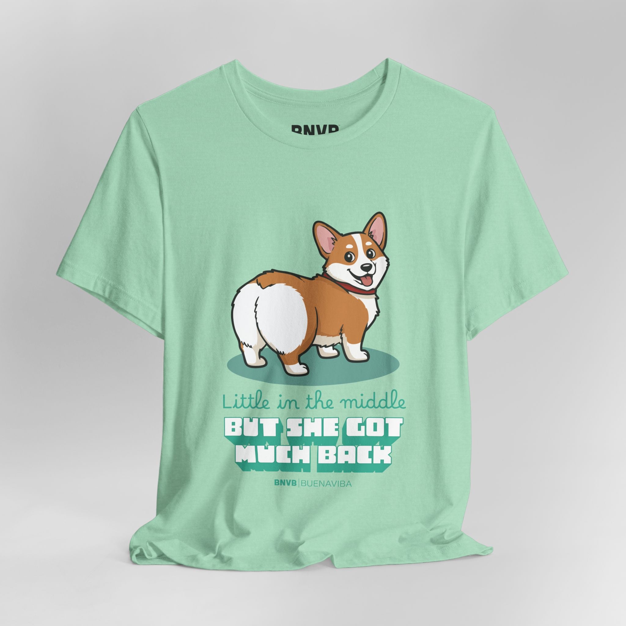 Little in the Middle, Much Back Corgi Tee
