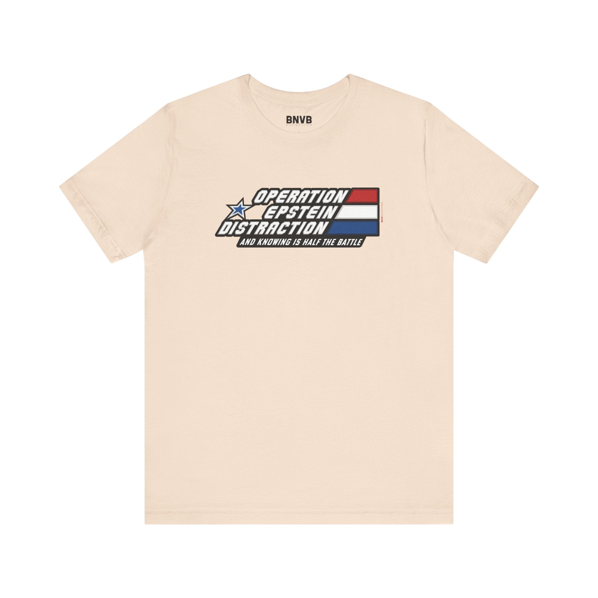 Operation Epstein Distraction Tee - Stripe Edition