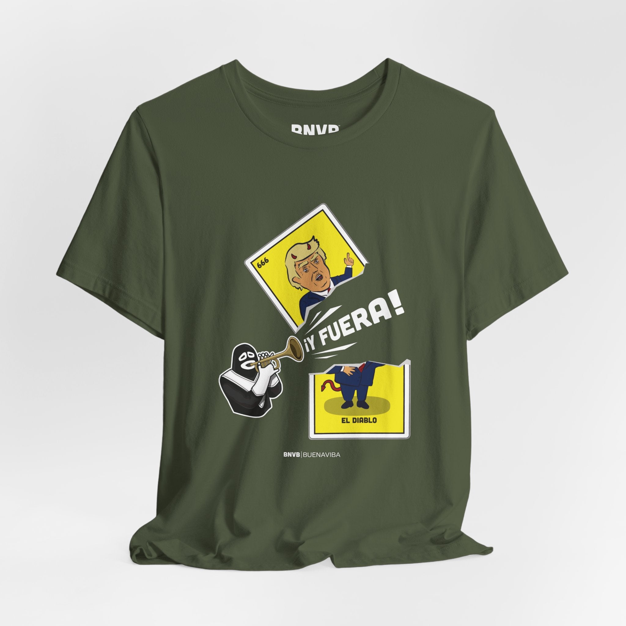 ¡Y Fuera! El Diablo Lotería Tee