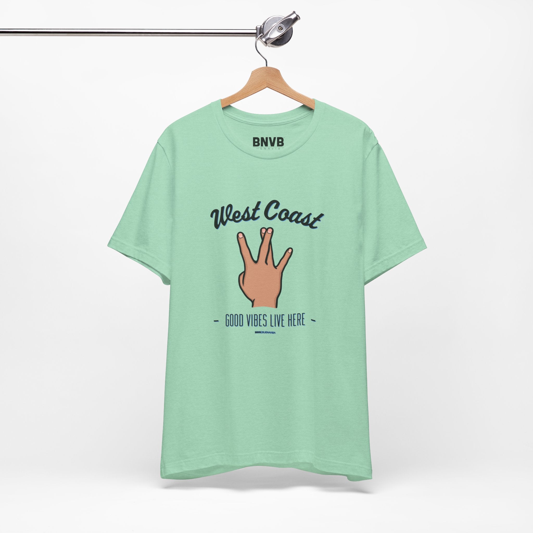 West Coast Vibes "W" Tee