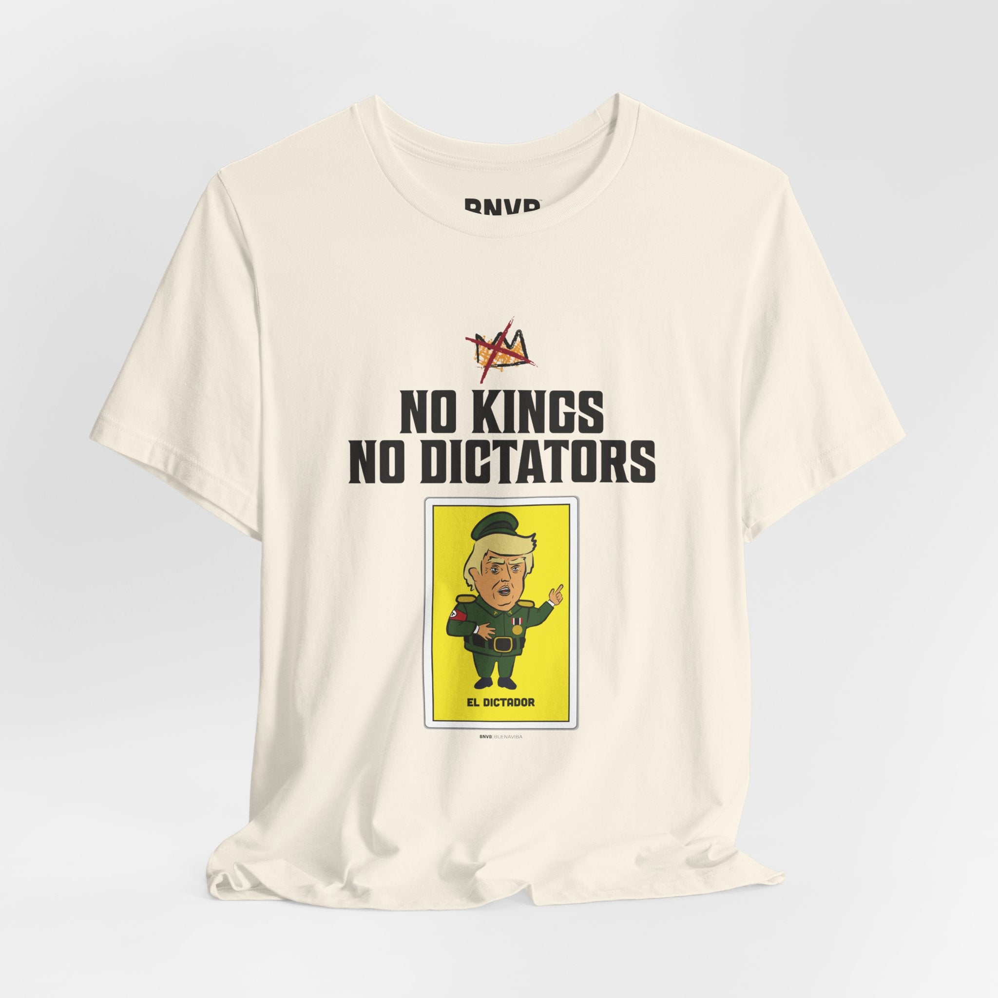 No Kings No Dictators Lotería Tee