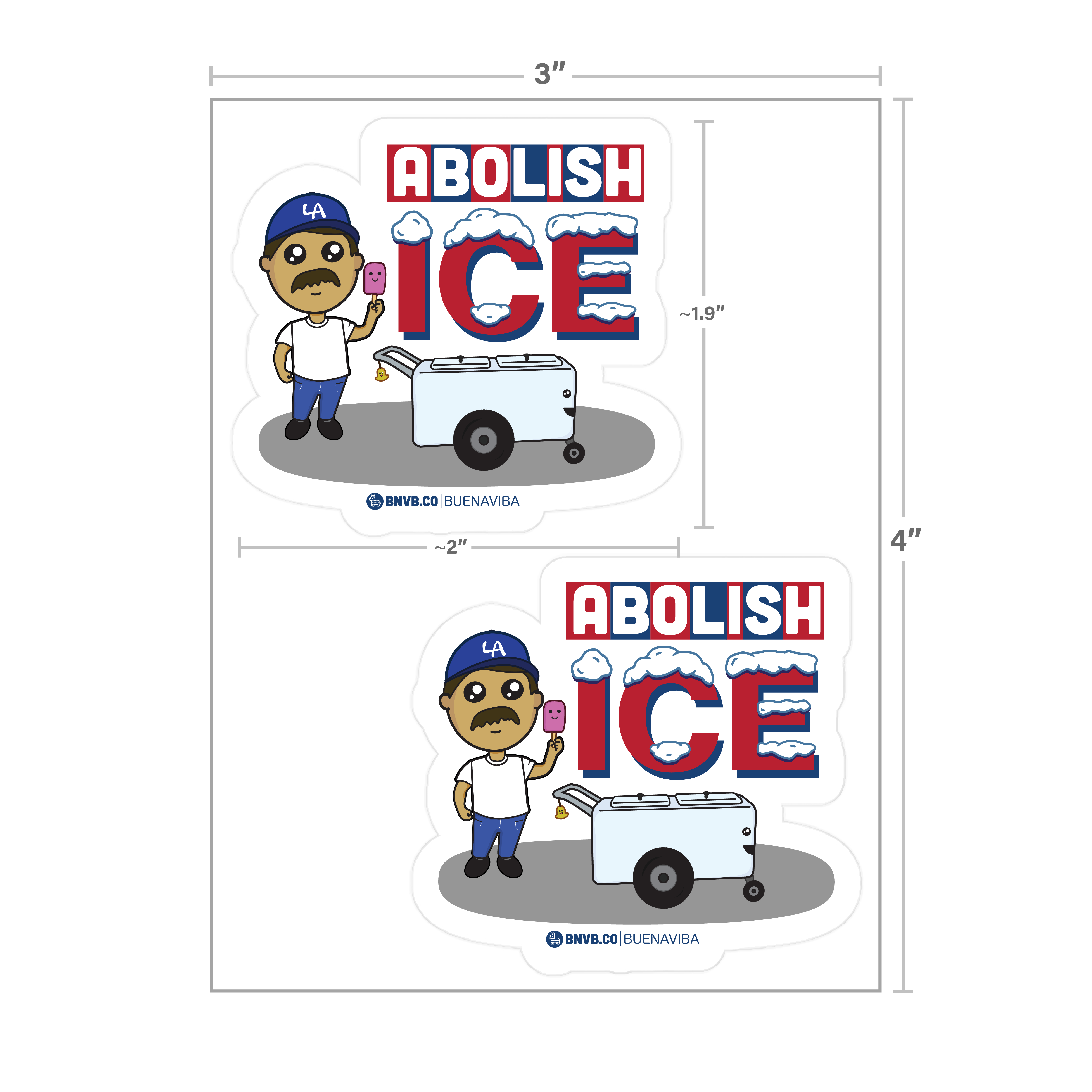 Abolish ICE Stickers